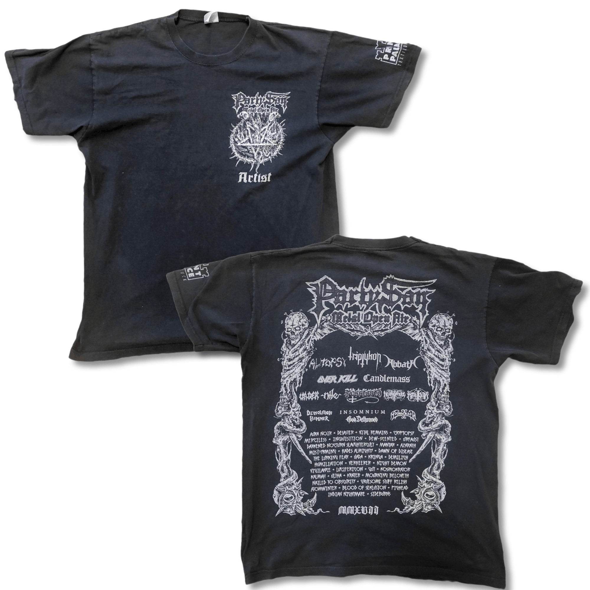 Band Tees Party San 2017 Metal Open Air Unknown Artish T-Shirt Size L Size US L / EU 52-54 / 3 - 1 Thumbnail