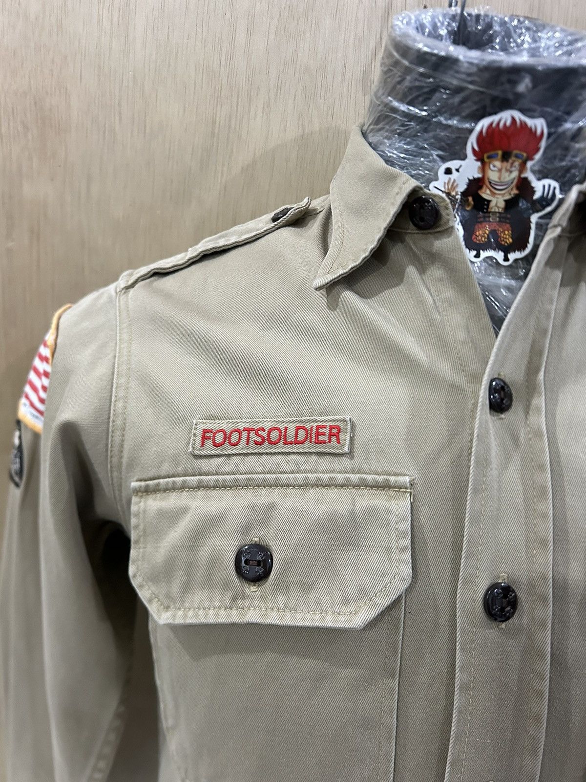 Bape Vintage BAPE Boy Scout Shirt Size US S / EU 44-46 / 1 - 3 Thumbnail