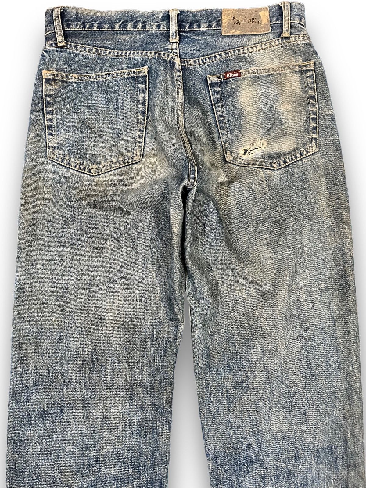 Beauty Beast Vintage Hanes Mudwash Jeans Size US 32 / EU 48 - 7 Thumbnail