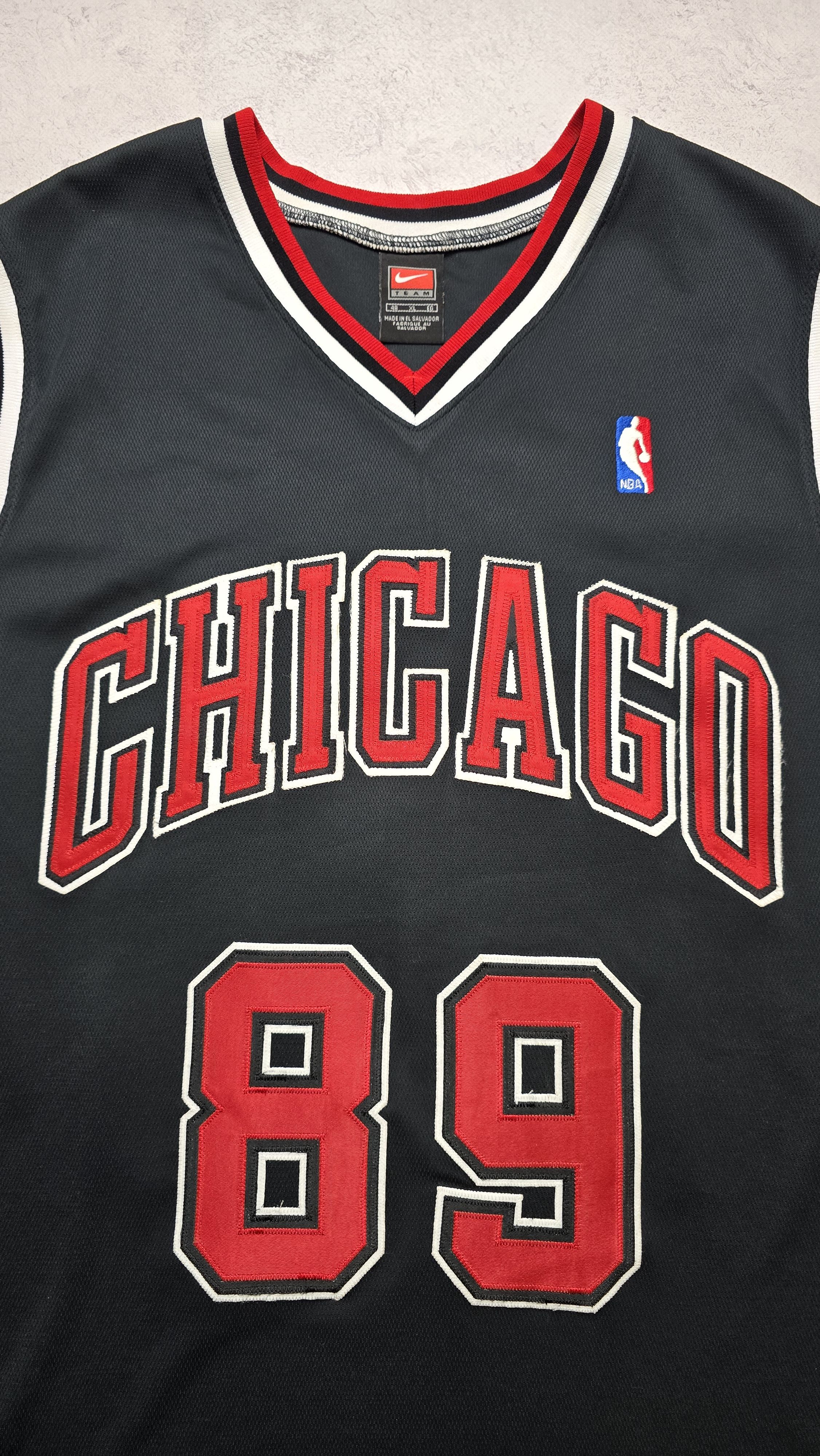Nike Vintage Nike Chicago 89 Custom Basketball Jersey Size US XL / EU 56 / 4 - 10 Thumbnail