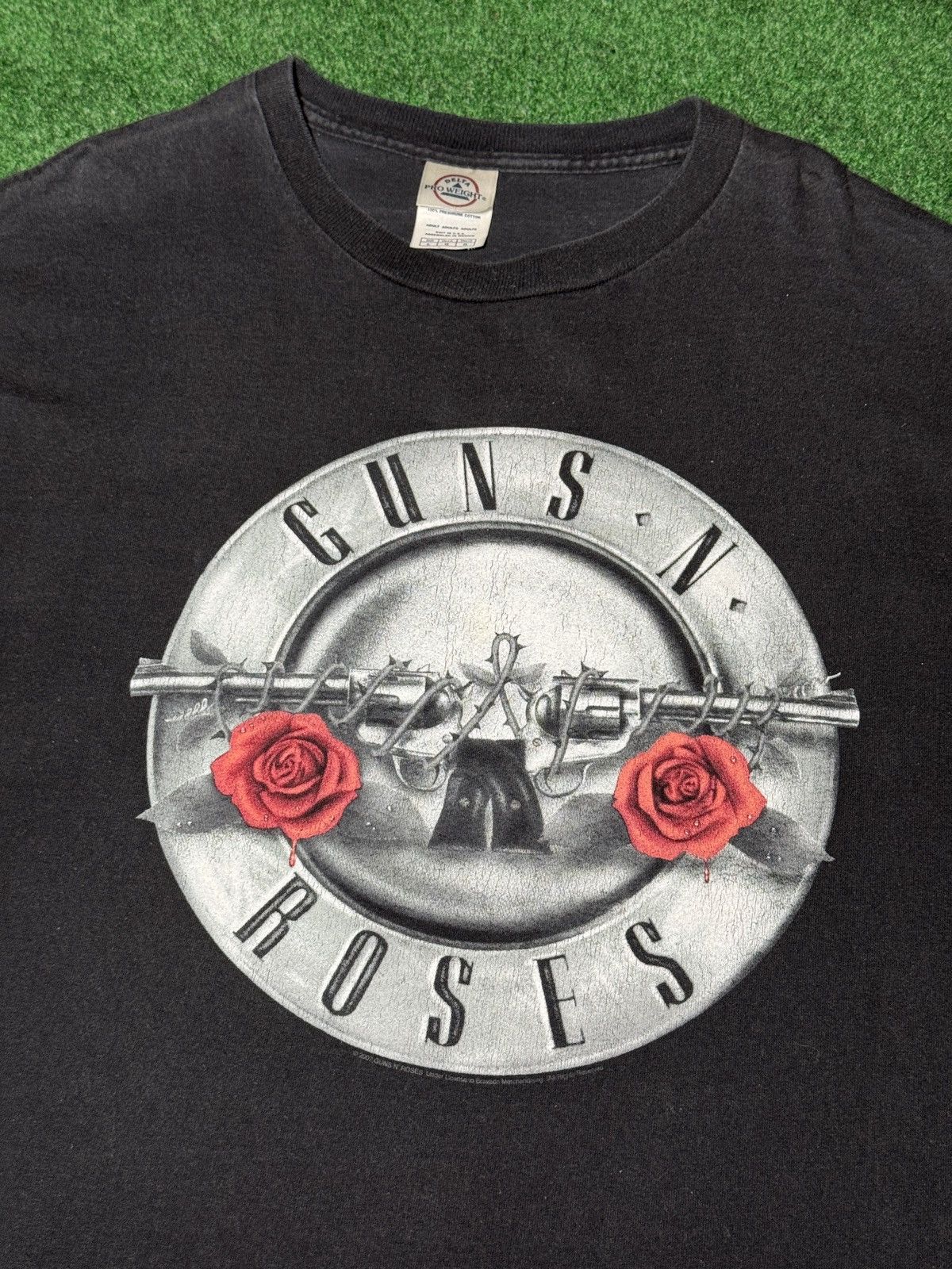 Band Tees × Vintage Y2K Guns N Roses Logo Rock Band Large Retro Concert T Shirt Size US L / EU 52-54 / 3 - 2 Thumbnail