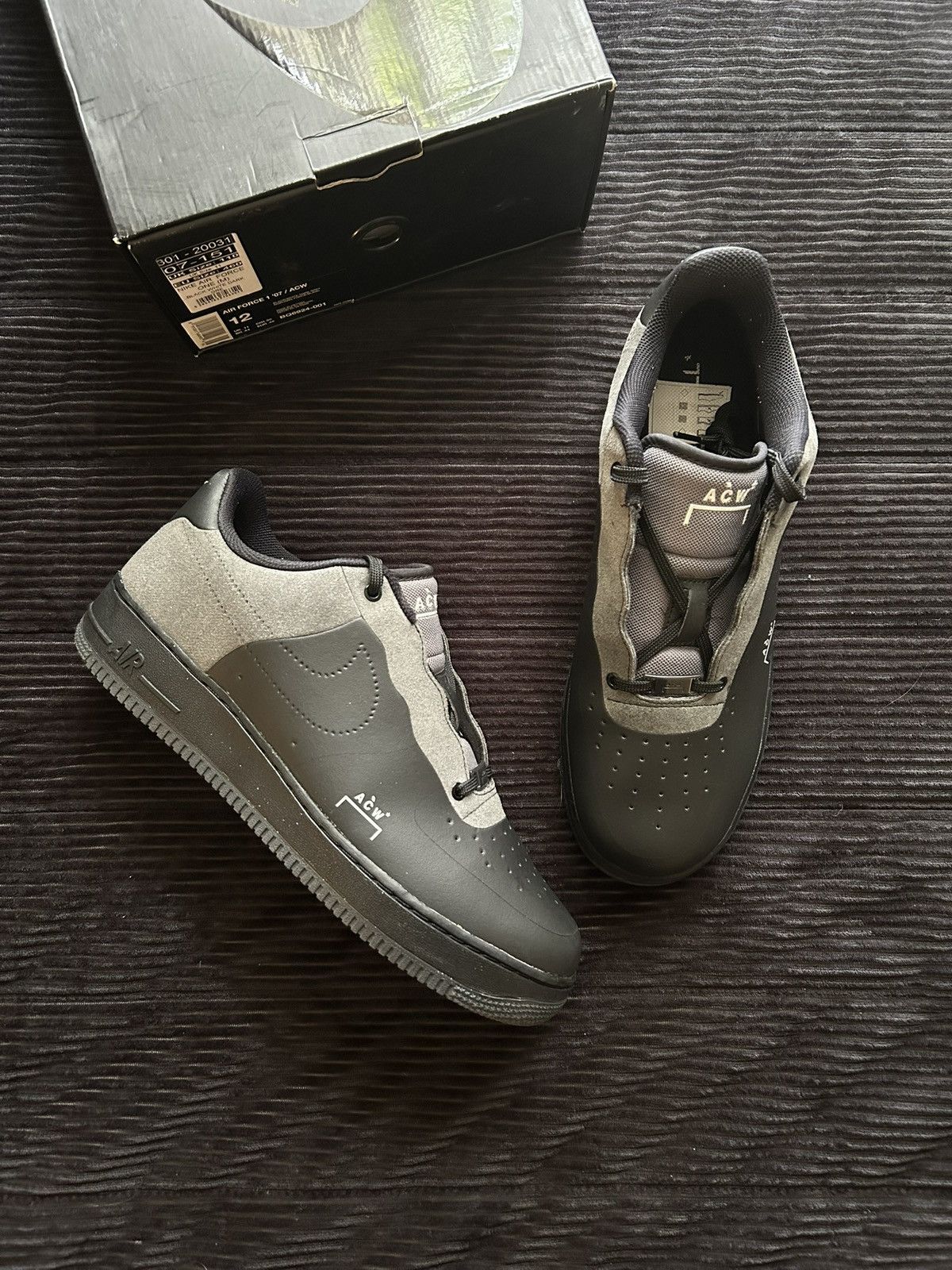 A Cold Wall x Nike Air Force Low Black