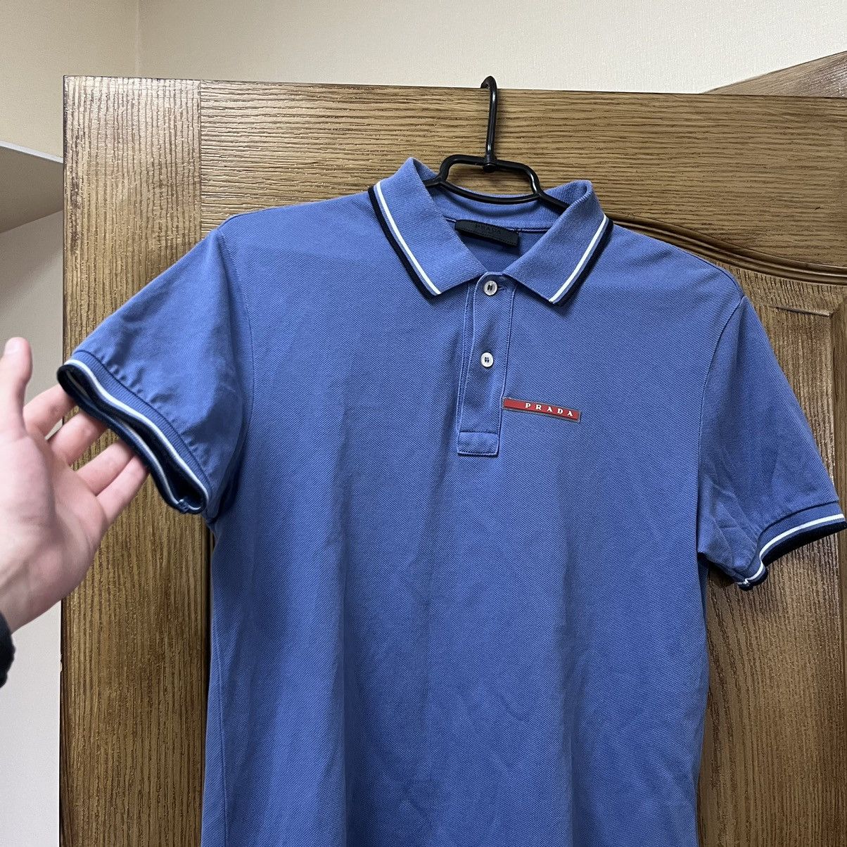 Prada Vintage Prada Polo T-Shirt Size US S / EU 44-46 / 1 - 3 Thumbnail