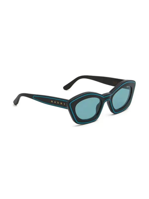 o1w1db11125 Size :OS /Oval-Frame Sunglasses in Black