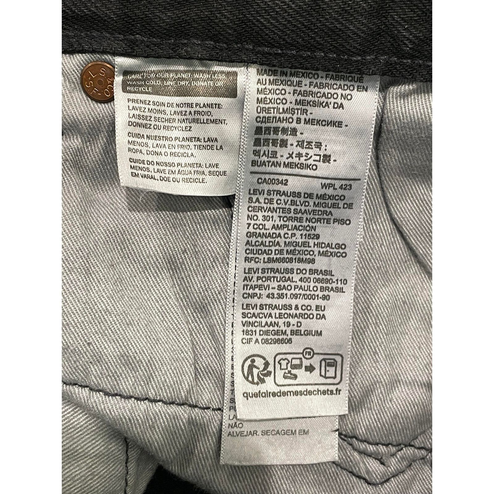 DENIM TEARS Denim Tears Offset Jeans Black Size US 34 / EU 50 - 4 Thumbnail