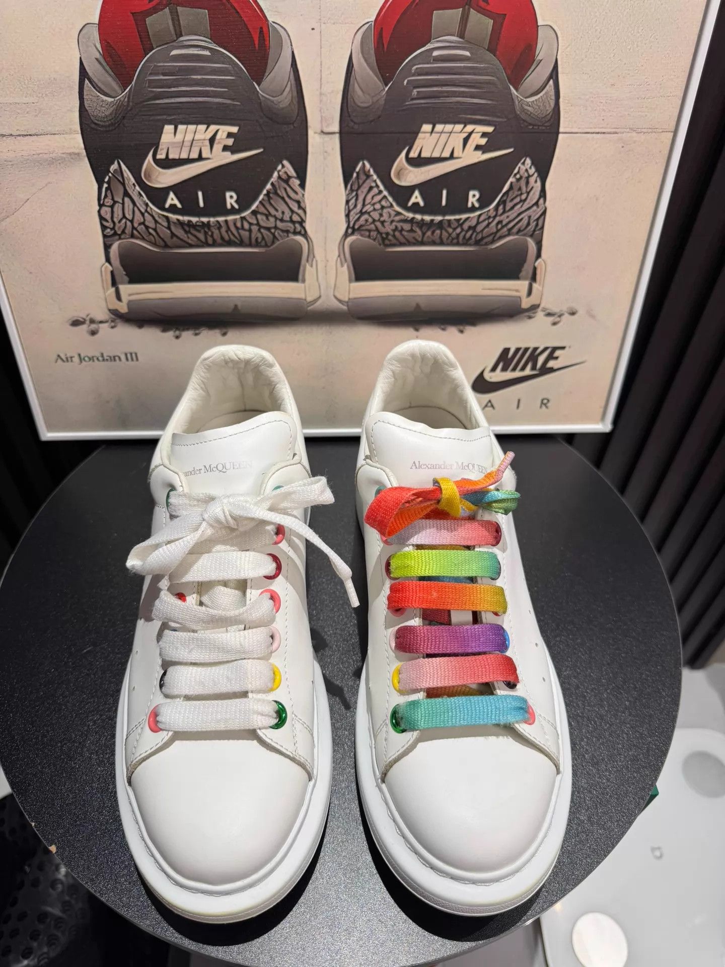 Alexander McQueen Alexander McQueen Women's White Sneaker 39 Size US 8.5 / IT 38.5 - 2 Thumbnail