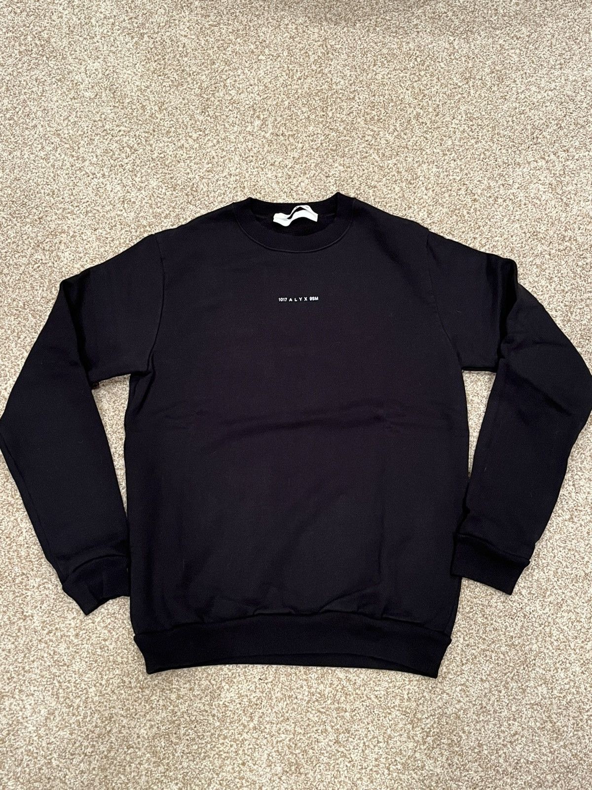 1017 ALYX 9SM Black Sphere Logo Sweatshirt Size US S / EU 44-46 / 1 - 3 Thumbnail