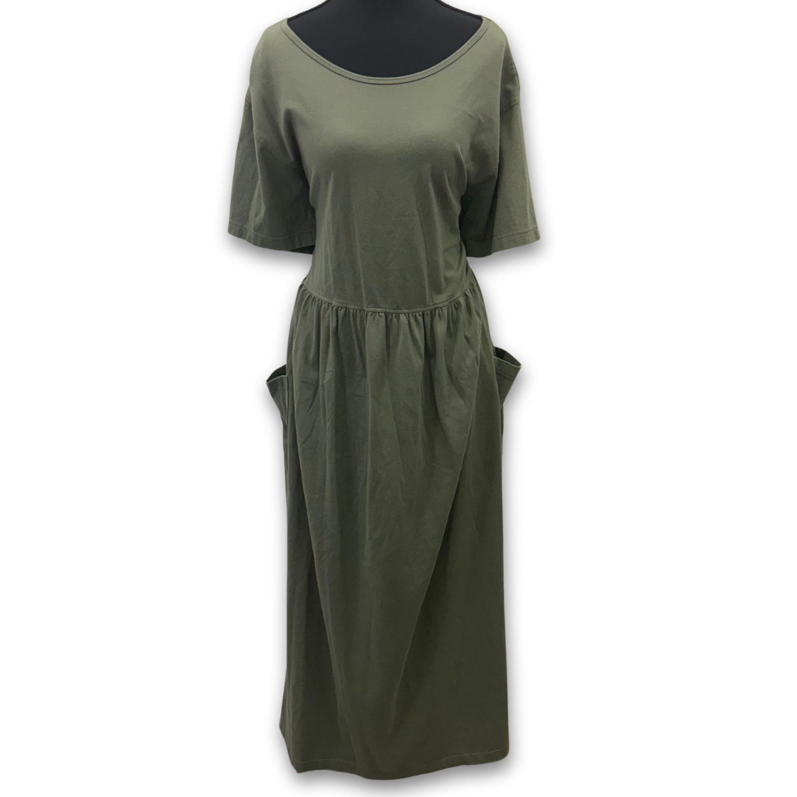 Eddie Bauer Vintage Eddie Bauer Apron Dress With Pockets | Size Large Size L / US 10 / IT 46 - 1 Thumbnail