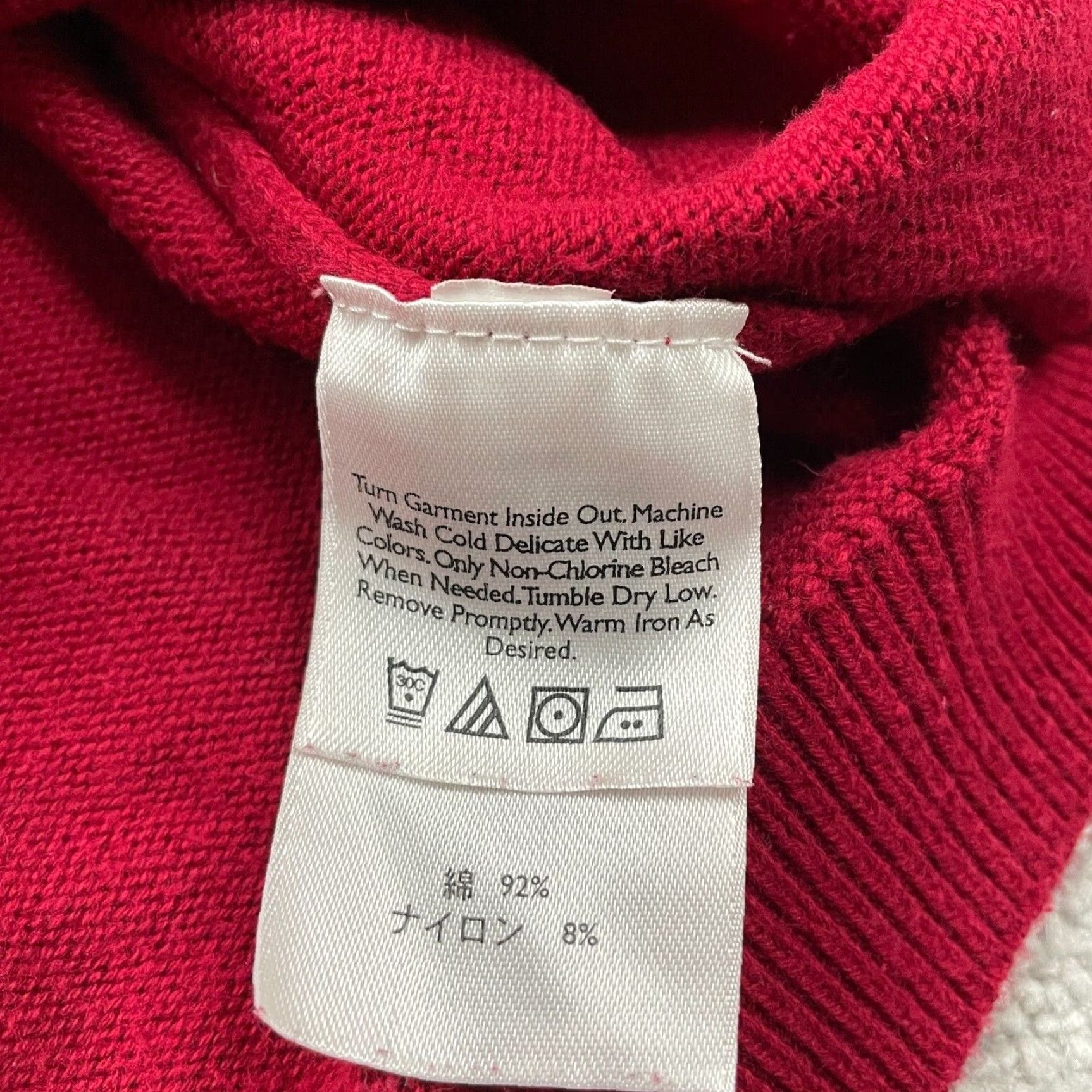 Eddie Bauer Eddie Bauer Pullover Sweater Men XL Solid Red 1/4 Zip High Neck Knit Long Sleeve Casual Classic Size US XL / EU 56 / 4 - 4 Thumbnail