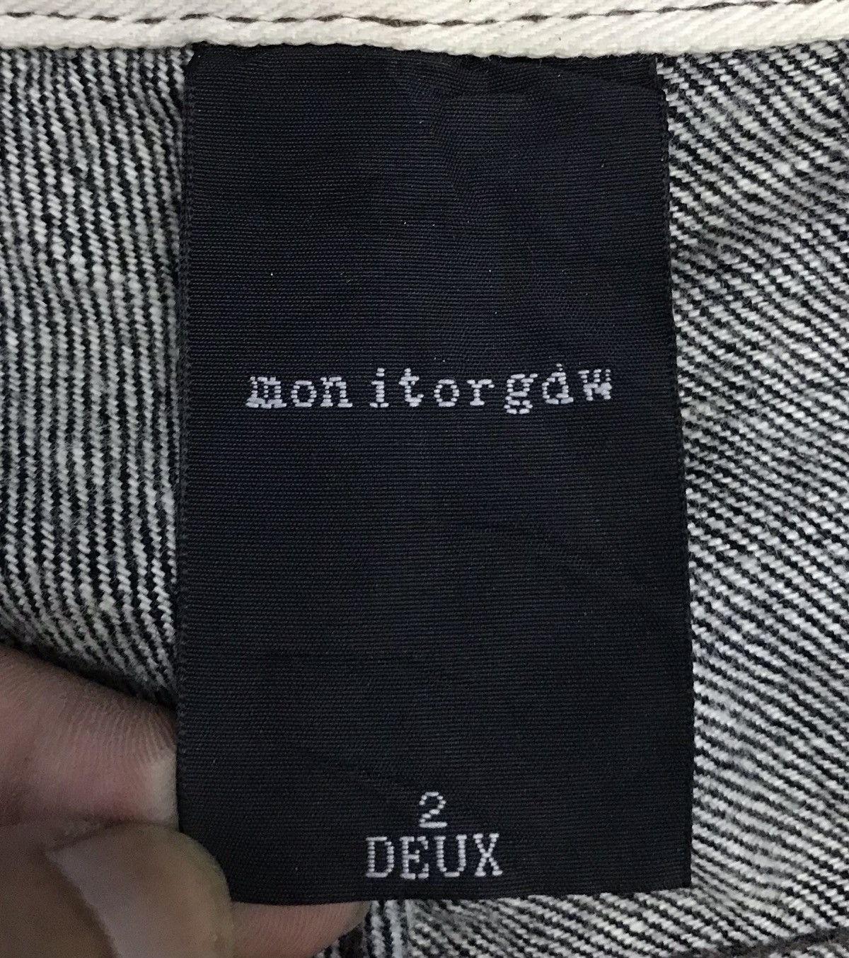 Japanese Brand × Vintage Vintage Monitorrgdw Authentic Denime Pants Size US 33 - 17 Thumbnail