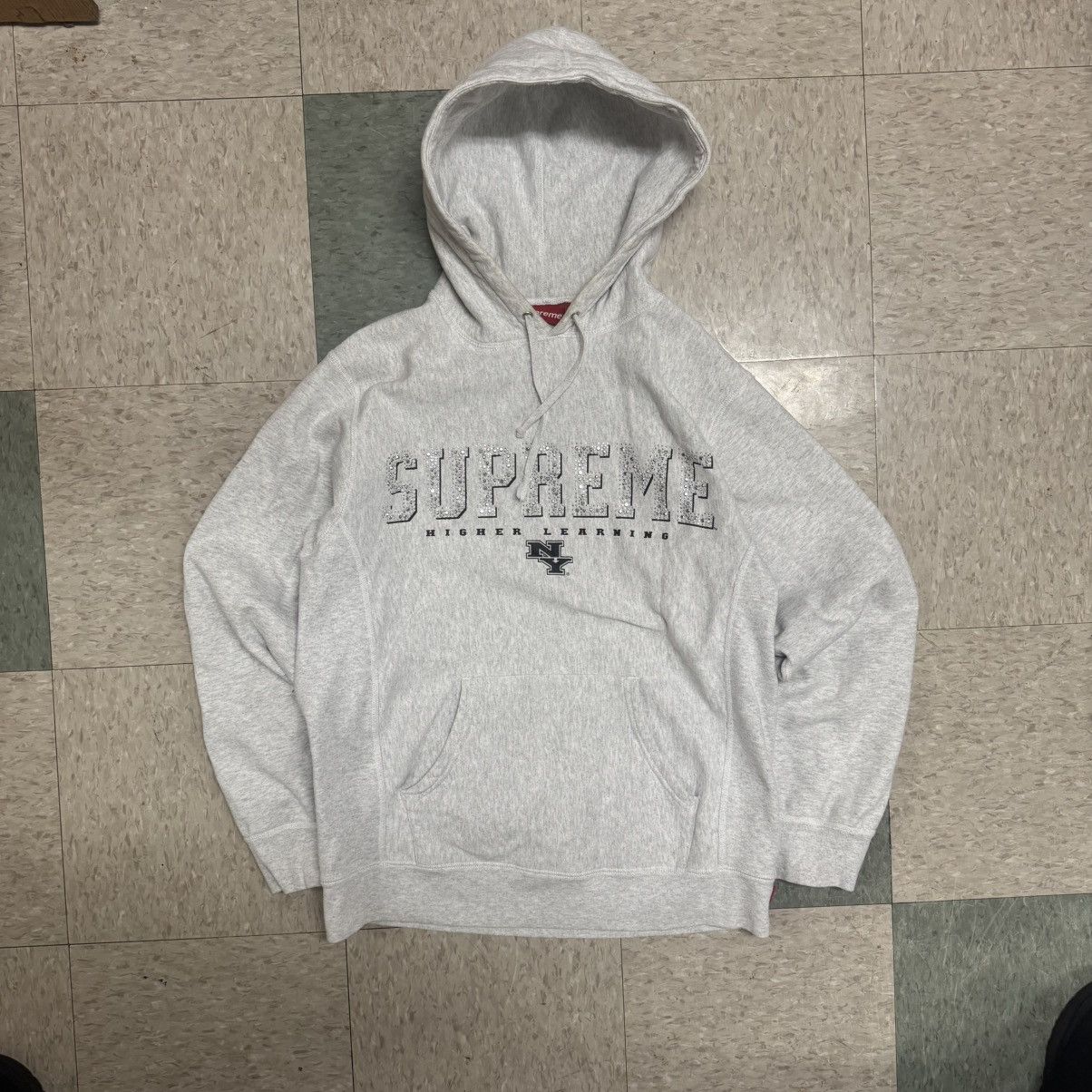 Supreme Supreme Gems Higher Learning Hoodie Size US L / EU 52-54 / 3 - 1 Thumbnail