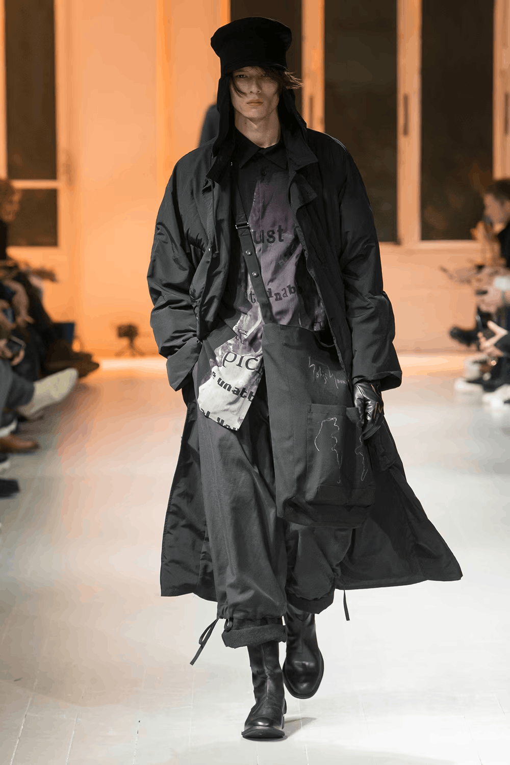 Yohji Yamamoto Yohji Yamamoto Pour Homme AW20 Runway Signature 2-Way Bag Size ONE SIZE - 5 Thumbnail