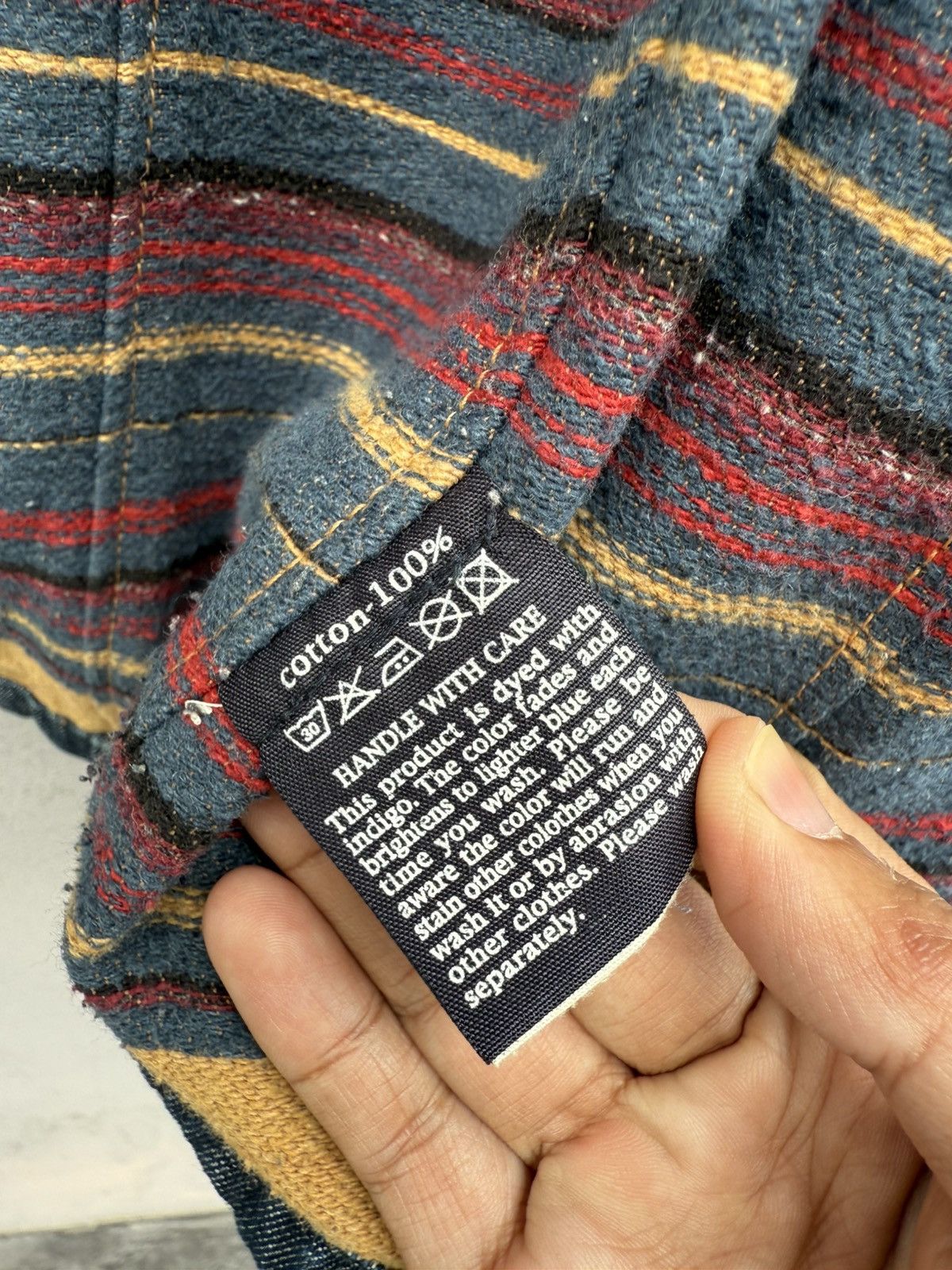 45rpm 💥ARCHIVED💥 R by 45RPM Double Button Blanket Indigo Jacket Size US M / EU 48-50 / 2 - 12 Thumbnail