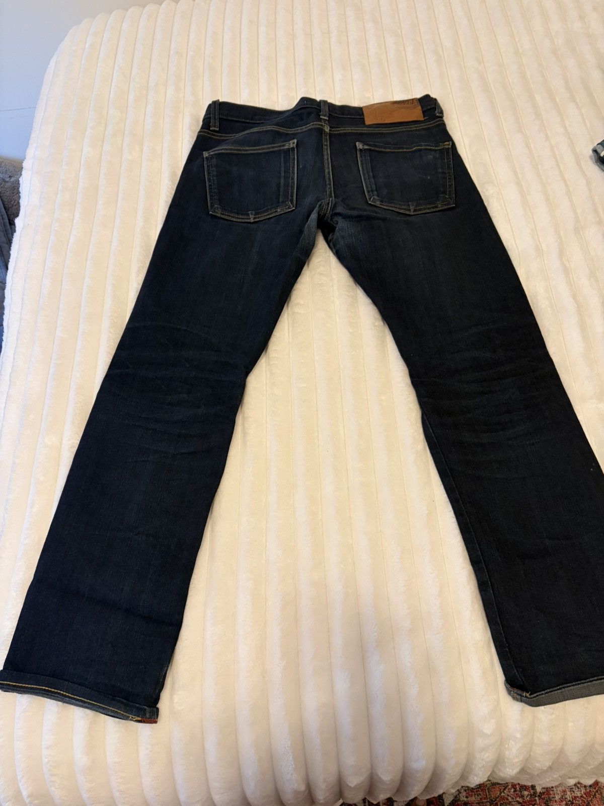 Naked & Famous Naked & Famous Skinny Guy Indigo Size US 31 - 2 Thumbnail