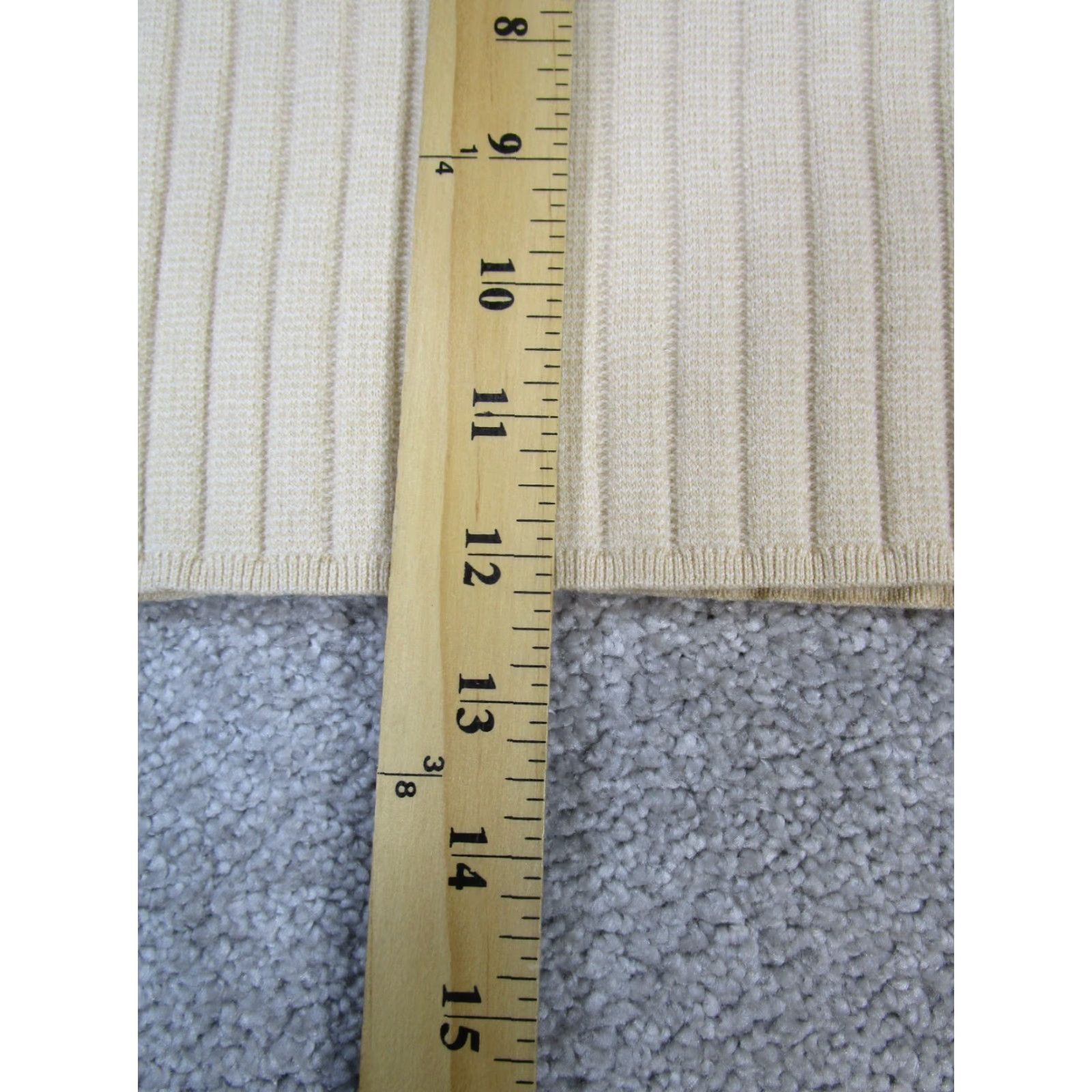 Vintage VINTAGE Aerie Sweater Shirt Women's XS Beige Cropped Knit Pullover Ribbed New Size XS / US 0-2 / IT 36-38 - 8 Thumbnail