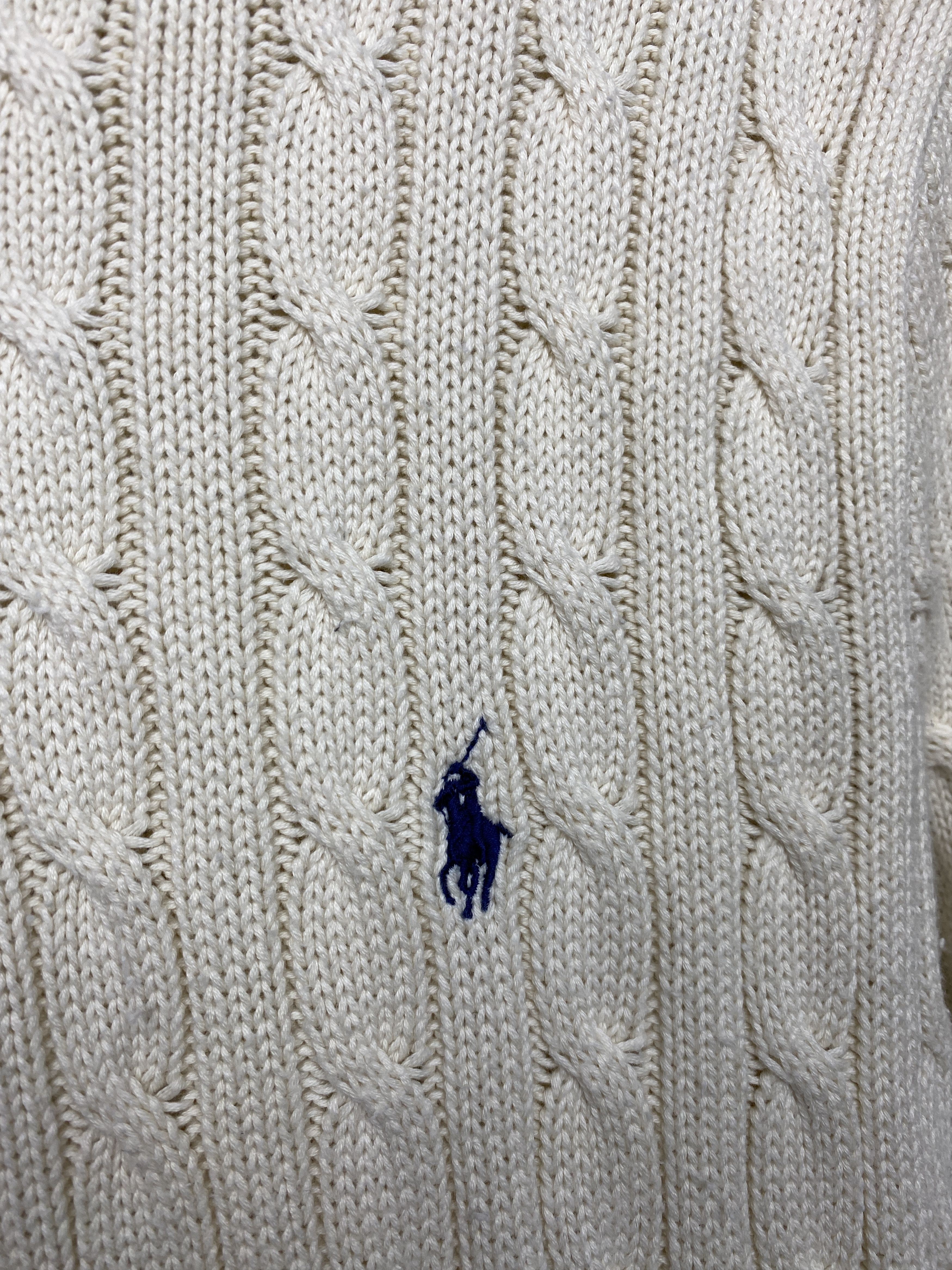 Polo Ralph Lauren × Ralph Lauren × Vintage Polo Ralph Lauren Vintage Womens Crew Neck Knit Sweater Size L / US 10 / IT 46 - 3 Thumbnail