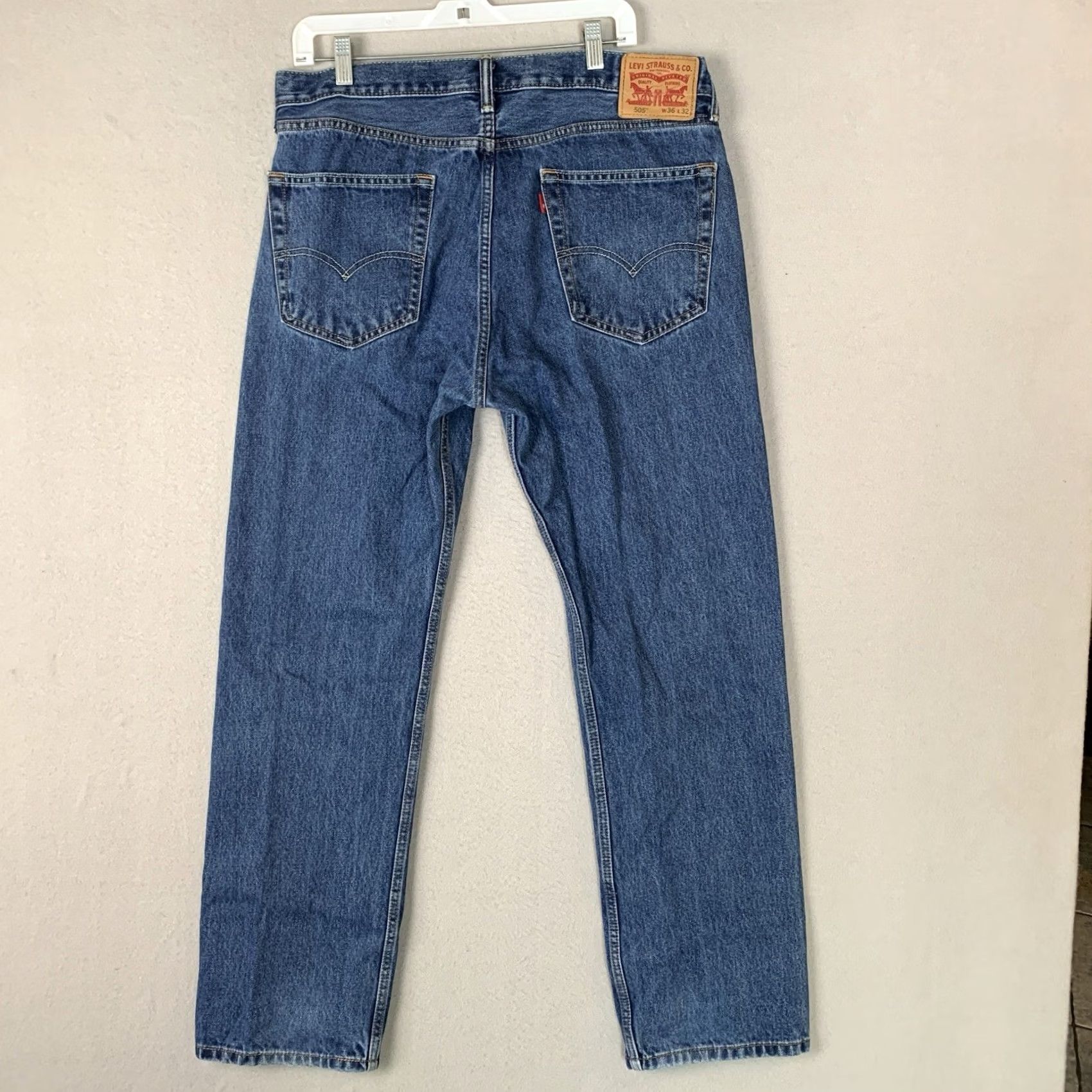 Levi's VINTAGE Jeans Mens 36 Blue Levis Men 36x32 Denim Workwear Preppy Dadcore Y2K Size US 36 / EU 52 - 2 Thumbnail