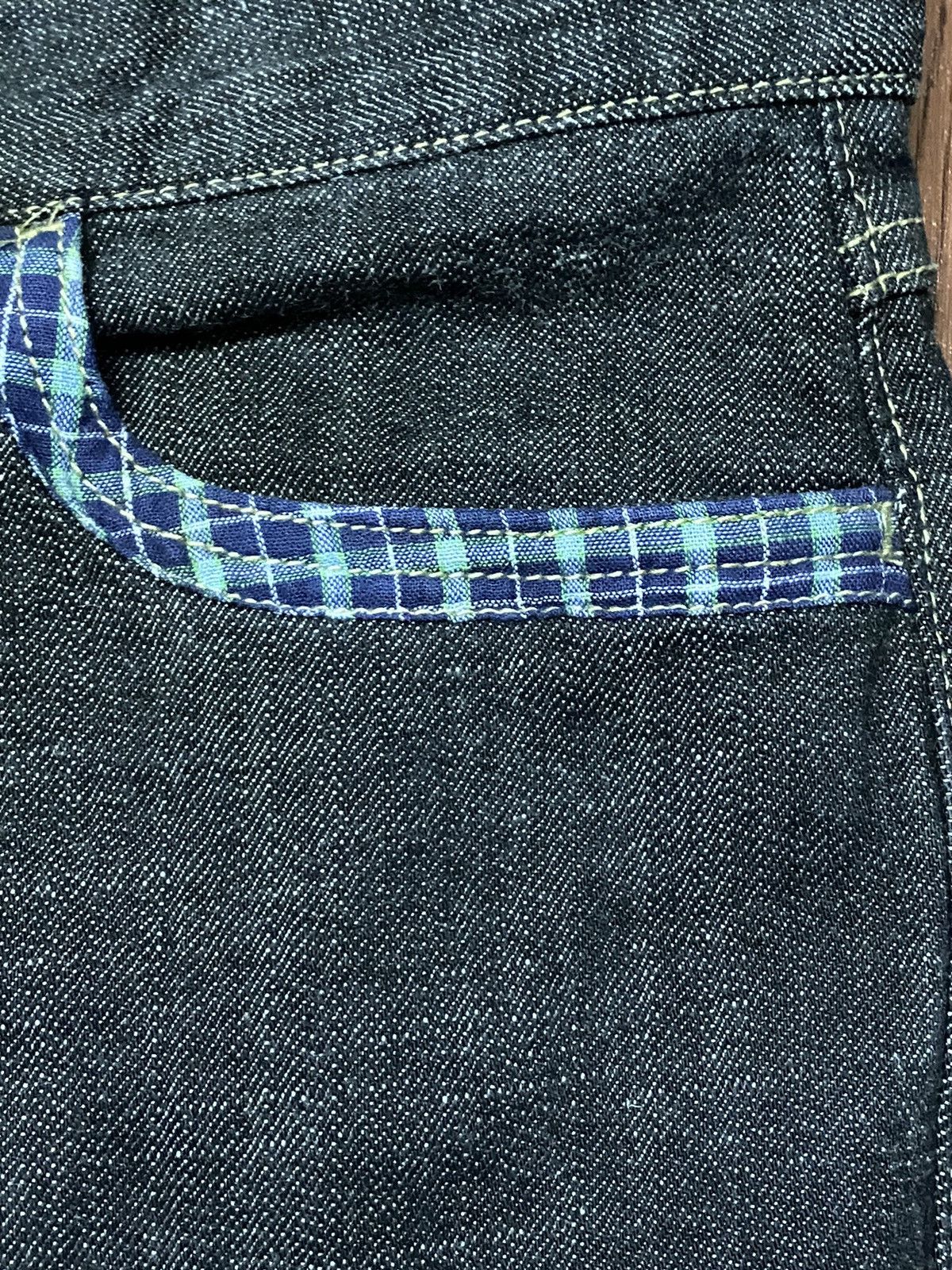 Japanese Brand Vintage Japanese Brands Flare Black Denim Style Jeans Size US 31 - 14 Thumbnail