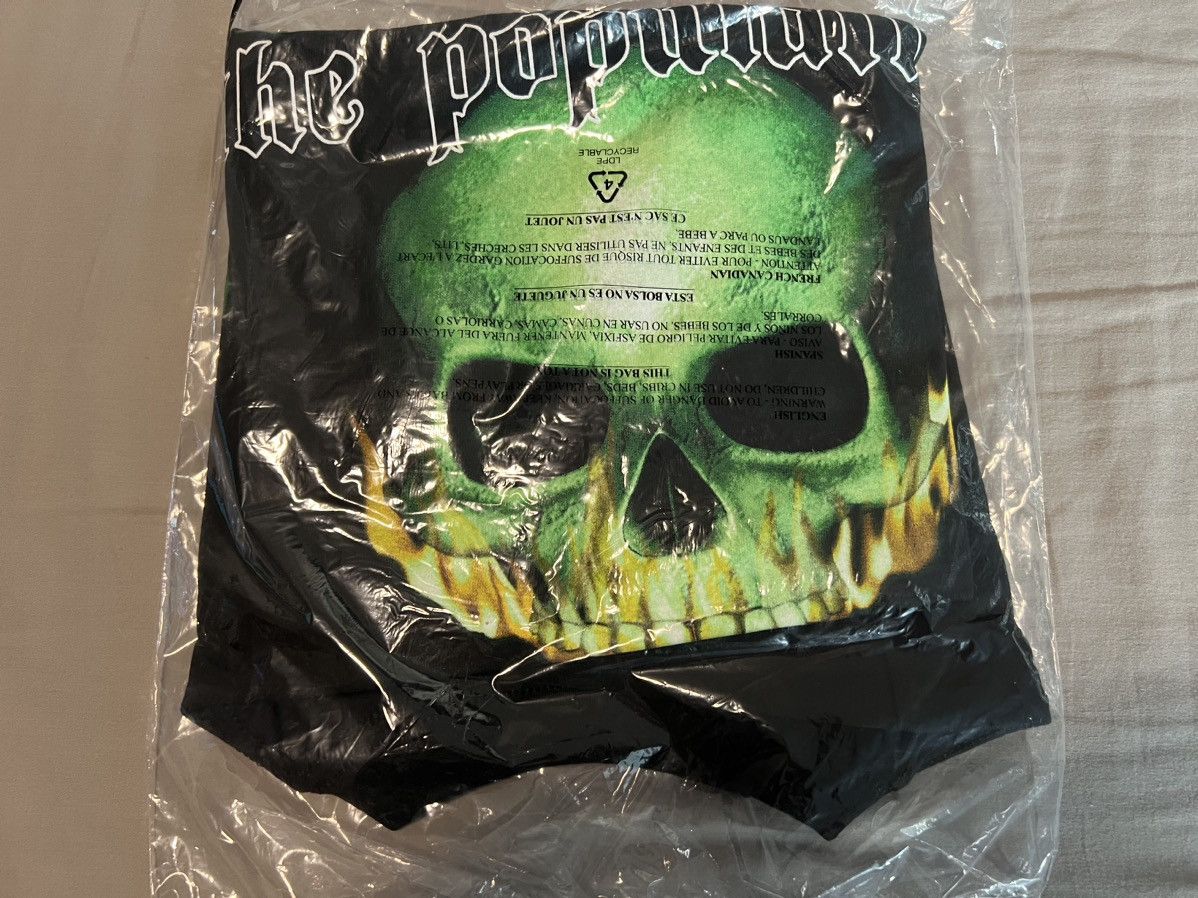 Fuck The Population FTP Flaming Skull Tee Sz Small Black Size US S / EU 44-46 / 1 - 3 Thumbnail