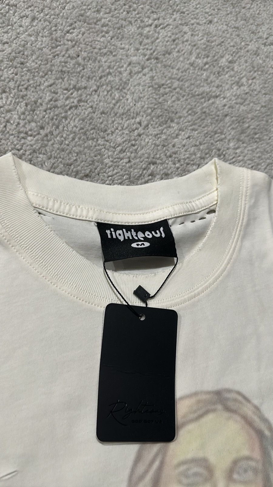 Other We Are Righteous Jesus Logo Tee Size US M / EU 48-50 / 2 - 3 Thumbnail