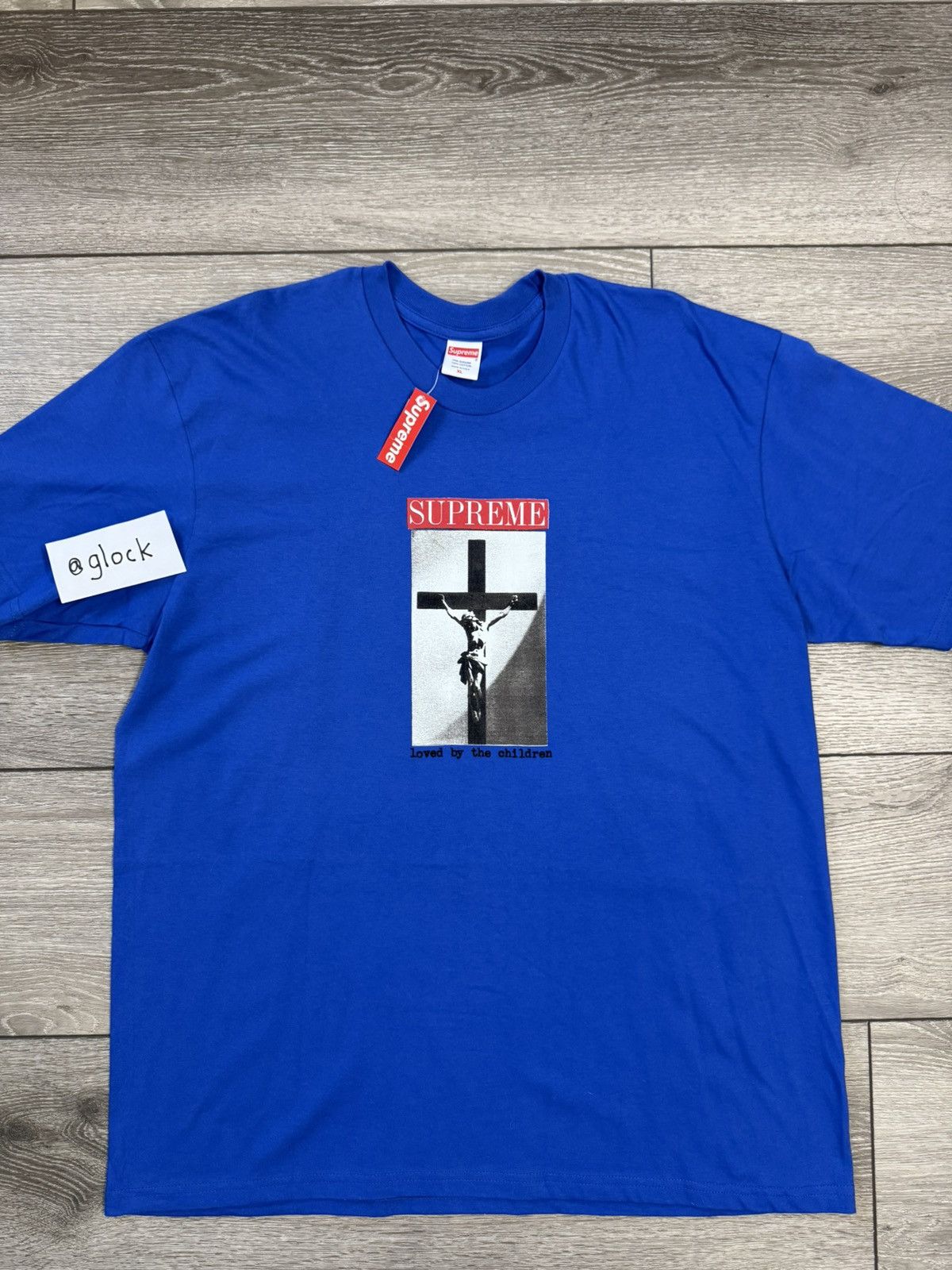 Supreme Supreme Loved By The Children Tee SS20 Blue Size XL Size US XL / EU 56 / 4 - 2 Thumbnail