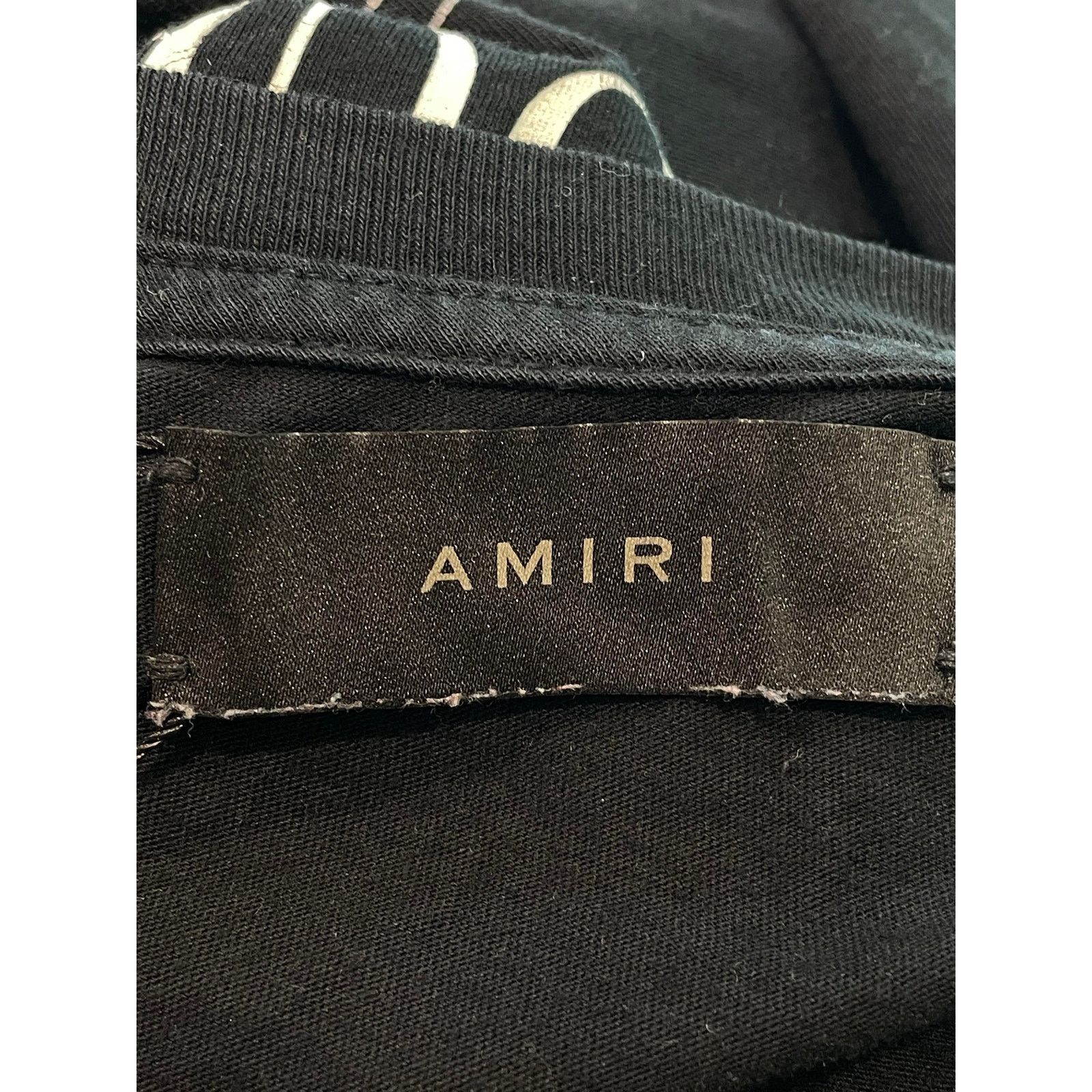 Amiri Amiri Les Amoureux Black Tee Size US XS / EU 42 / 0 - 4 Thumbnail