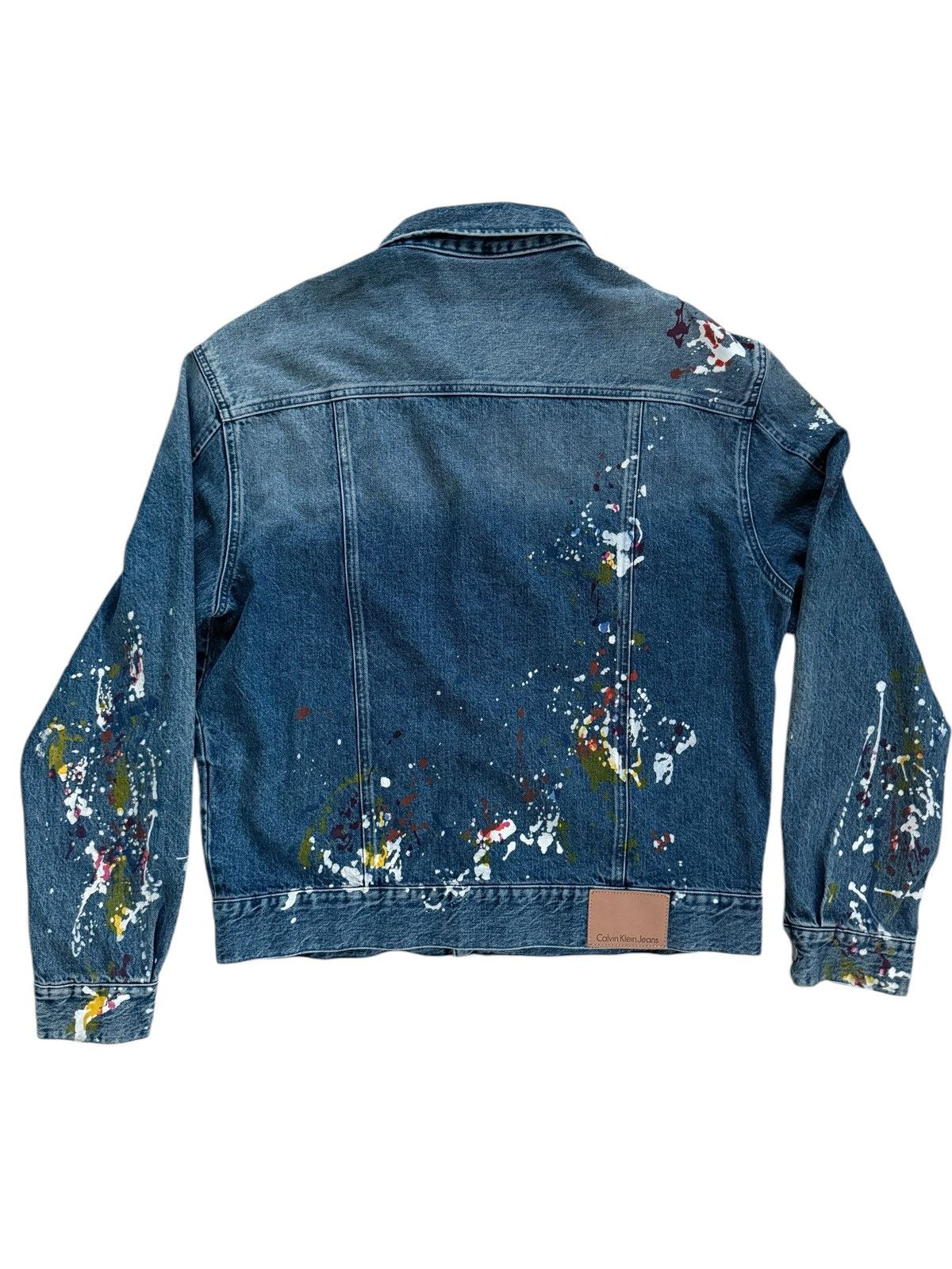 Calvin Klein Calvin Klein paint jacket Size US L / EU 52-54 / 3 - 9 Thumbnail
