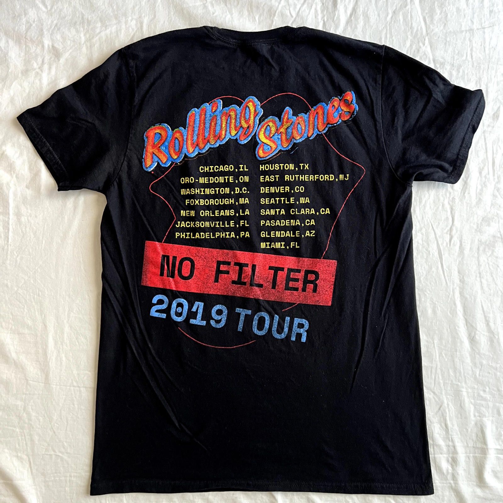 The Rolling Stones The Rolling Stones Tour 2019 No Filter T-Shirt Tee Adult M Size US L / EU 52-54 / 3 - 6 Thumbnail