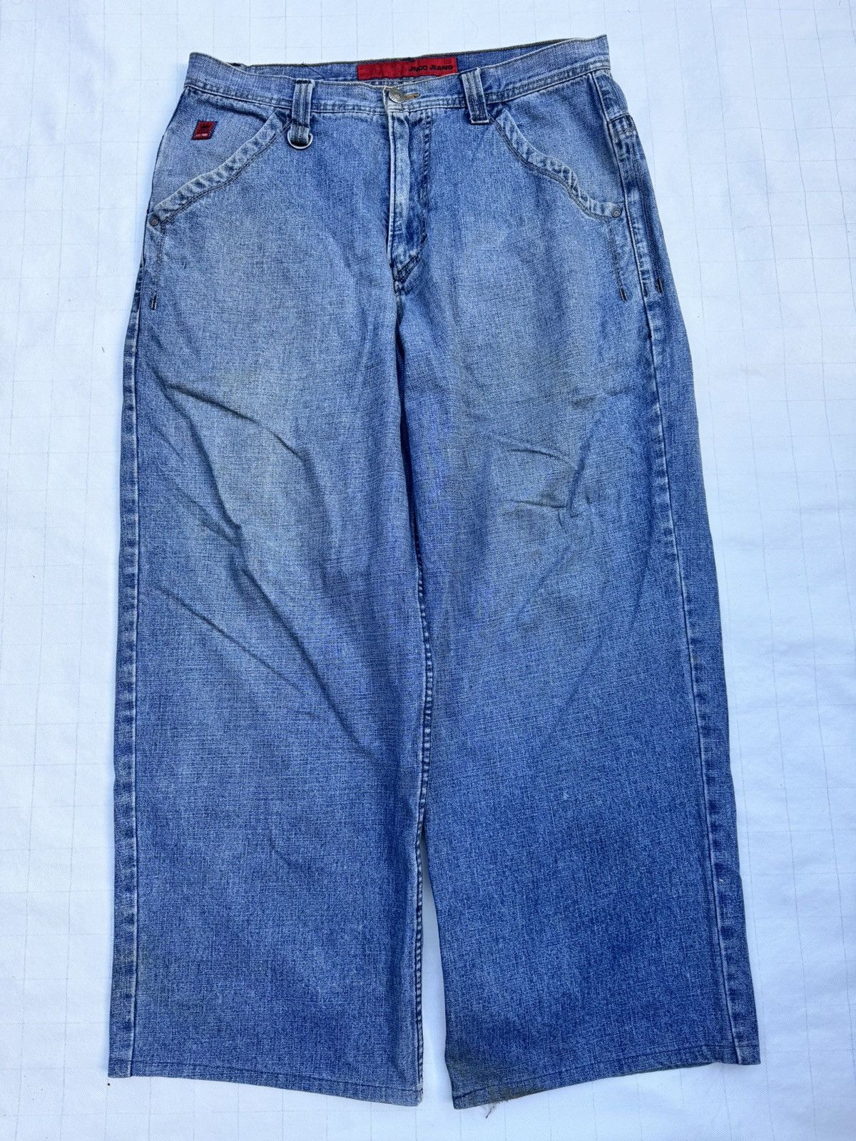 JNCO jnco eagle embroidered 90s baggy denim Size US 36 / EU 52 - 6 Thumbnail