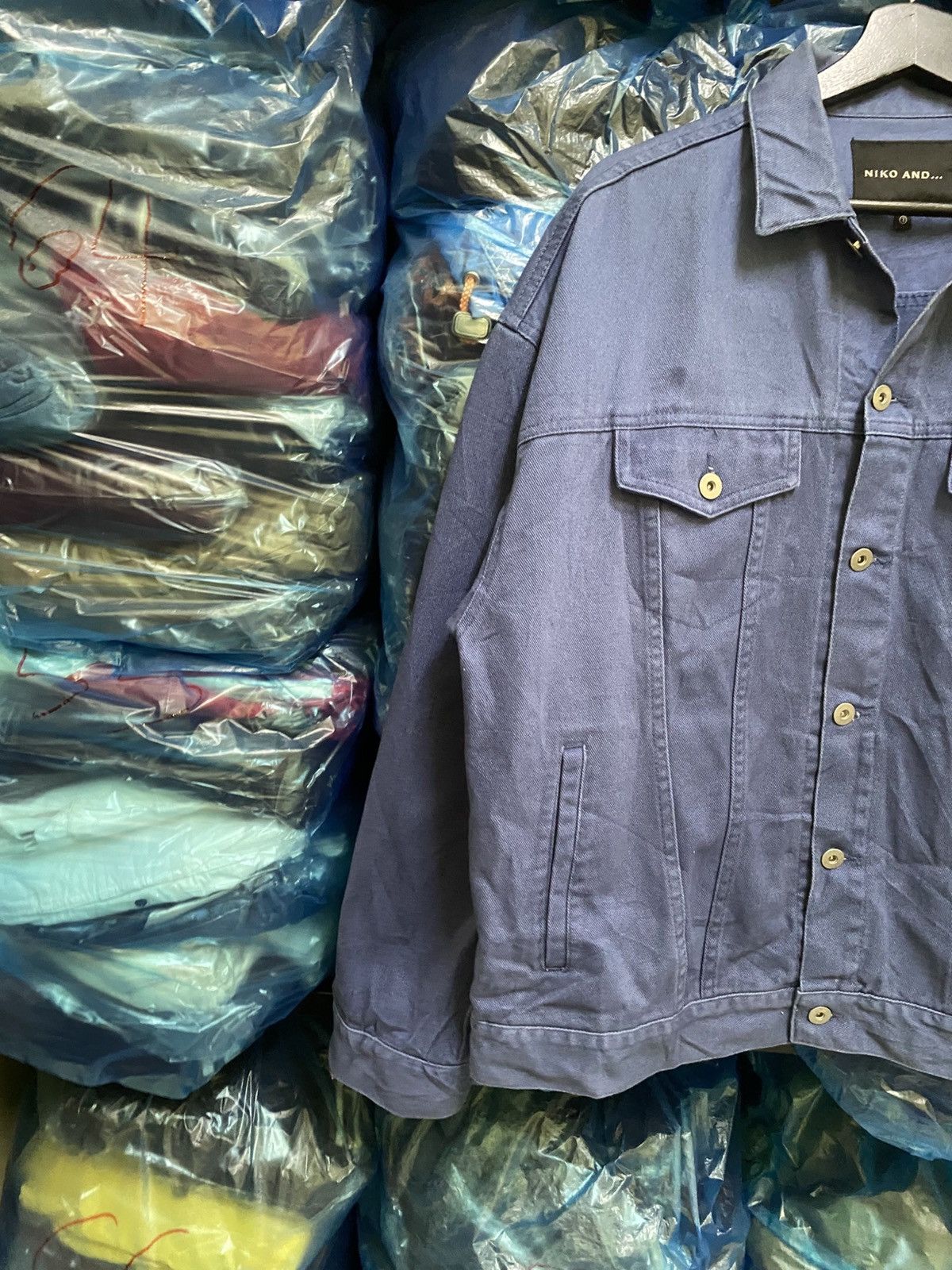 Japanese Brand NIKO AND TRUCKER JACKET Size US L / EU 52-54 / 3 - 5 Thumbnail