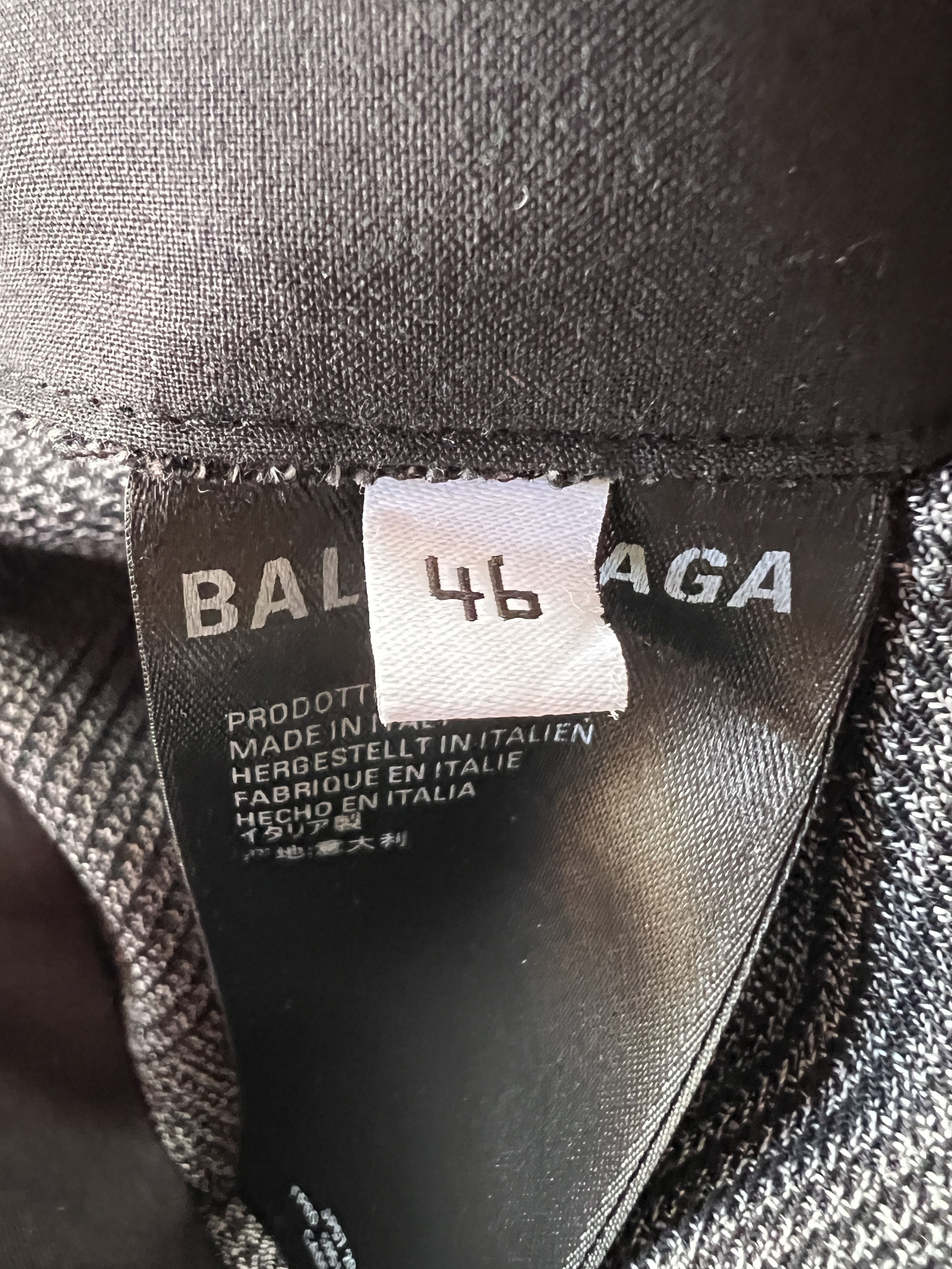 Balenciaga BALENCIAGA by DEMNA PRINCE OF WHALES BAGGY FLUID PANT SZ 46 Size 36R - 11 Thumbnail
