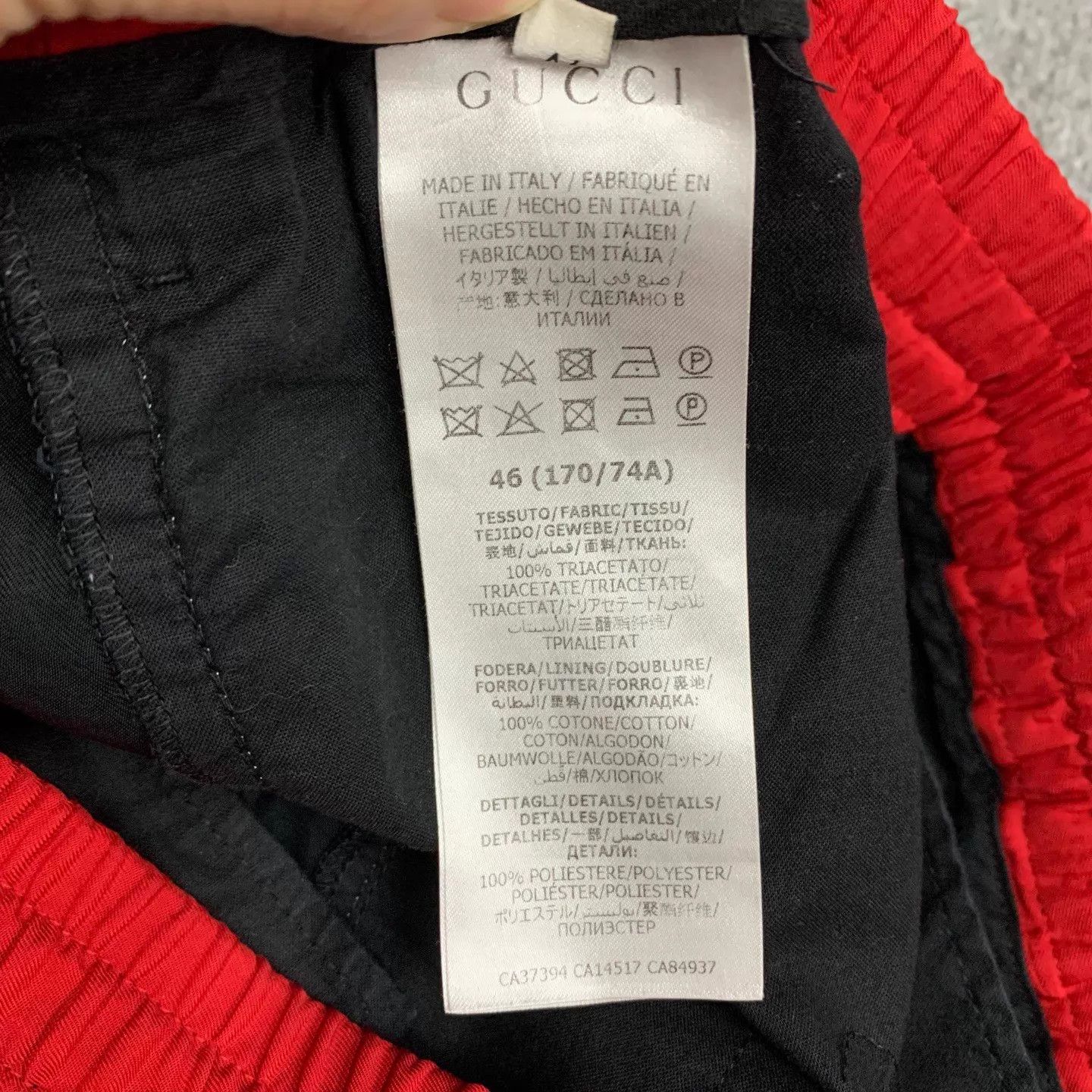 Gucci Gucci Black Side Logo Chinos 46 8/10 Thigh Wear Size US 30 / EU 46 - 5 Thumbnail