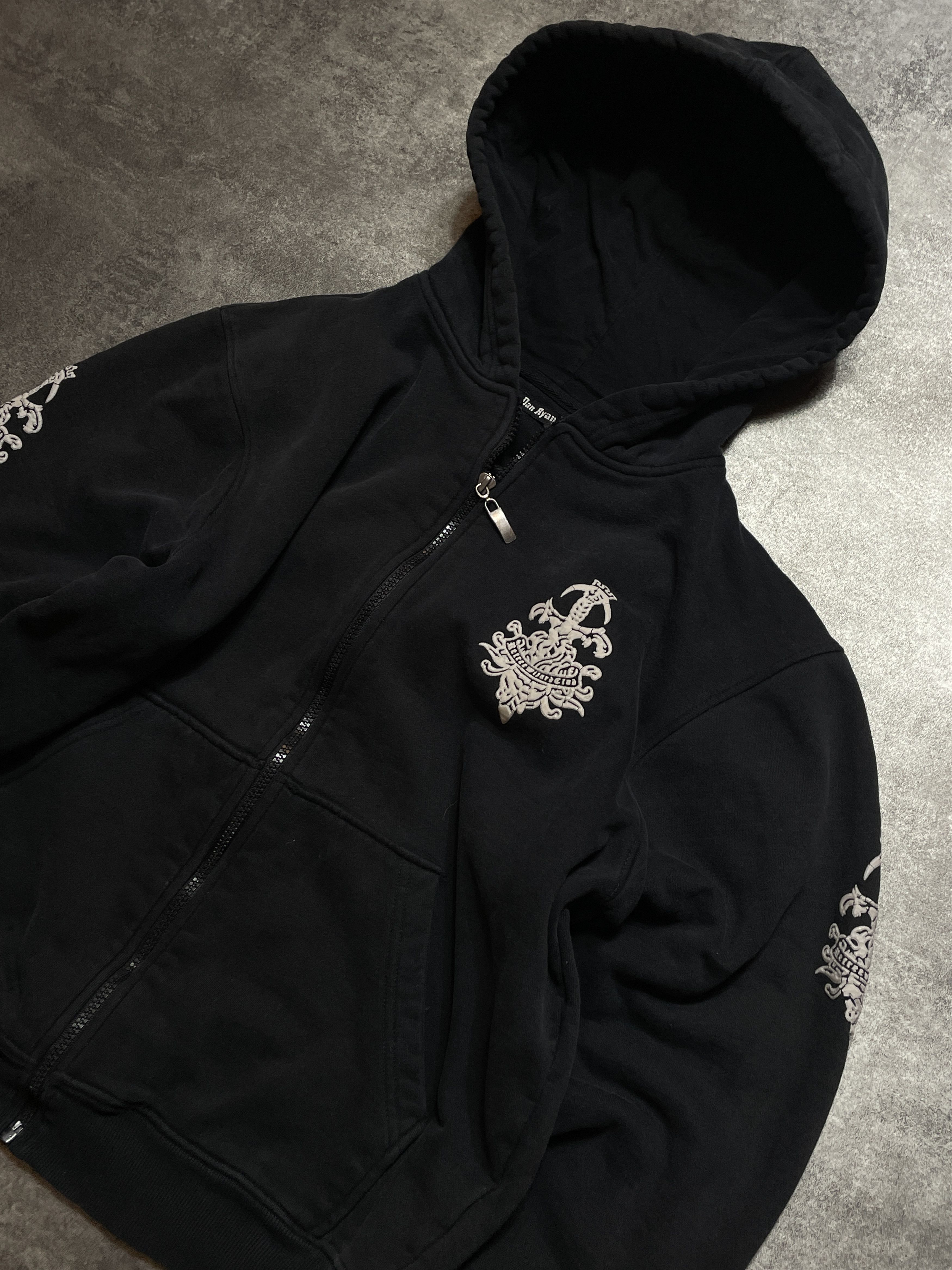 Vintage RARE! Vintage Y2K Boxy Fit Hoodie Cozy Zip Streetwear Hype Size M / US 6-8 / IT 42-44 - 4 Thumbnail