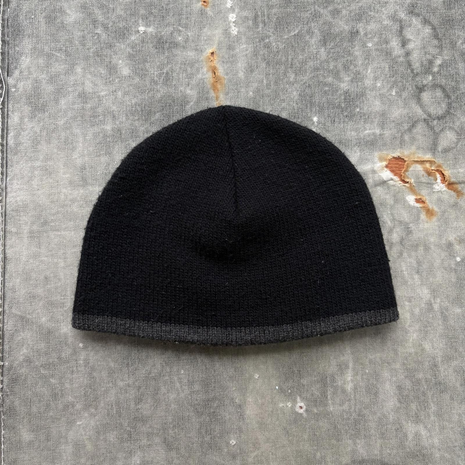 John Ashford Vintage 90s Y2K John Ashford Black Grunge Outerwear Beanie Size ONE SIZE - 1 Thumbnail