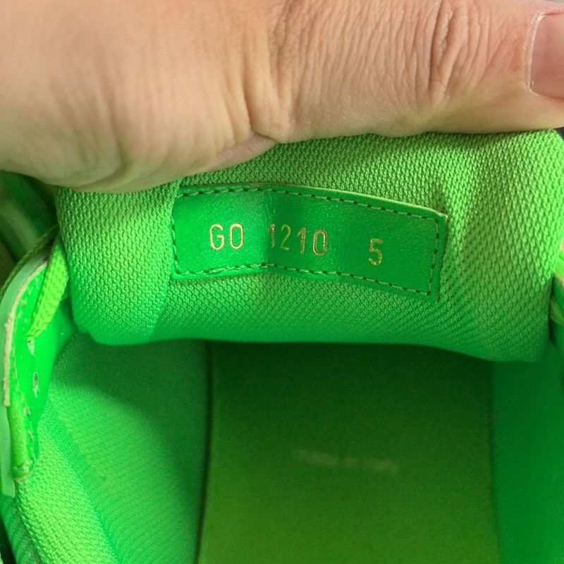 Louis Vuitton Louis Vuitton Trainer Green Fashion Sneakers -2508 Size US 9 / EU 42 - 5 Thumbnail