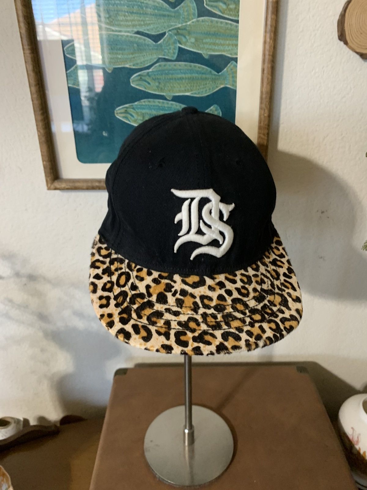Denim & Supply Ralph Lauren × Ralph Lauren D&S Cheetah Print Fur Bill baseball cap Size ONE SIZE - 1 Thumbnail