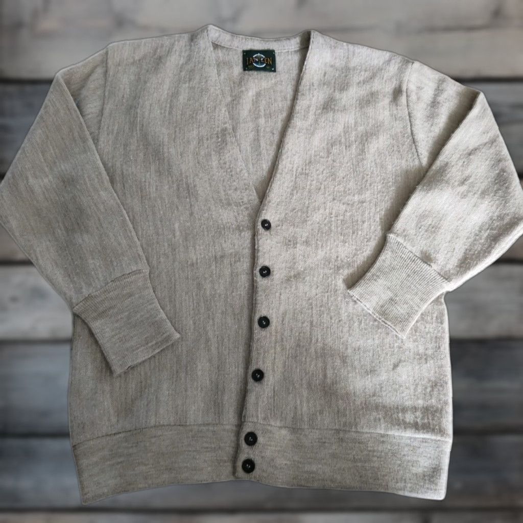 Jantzen VINTAGE Jantzen Men’s Cardigan Sweater M Casual Winter Fall Spring Summer USA 80s 90s Size US M / EU 48-50 / 2 - 1 Thumbnail