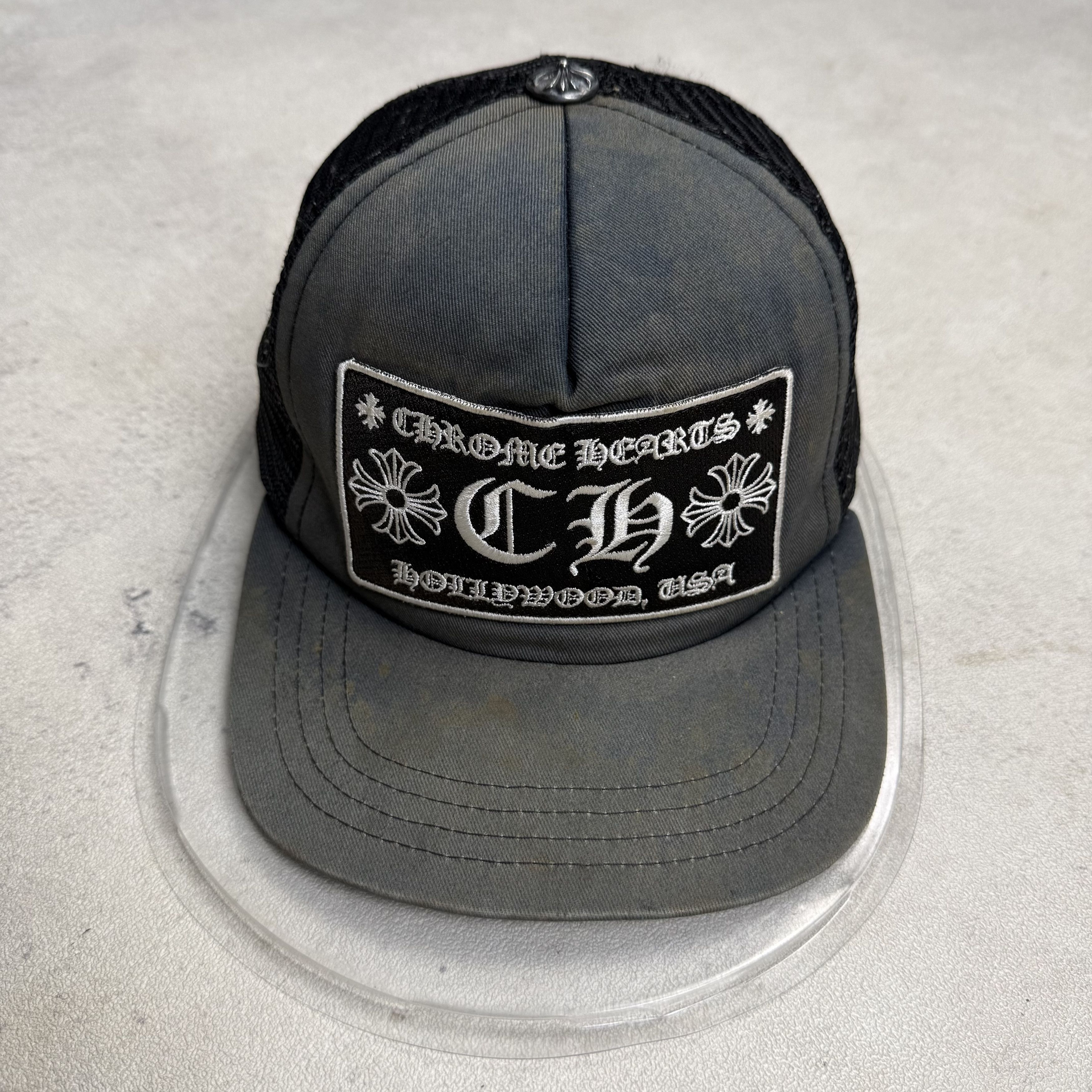Chrome Hearts Chrome Hearts Honolulu Sunfaded Trucker Hat | Grailed