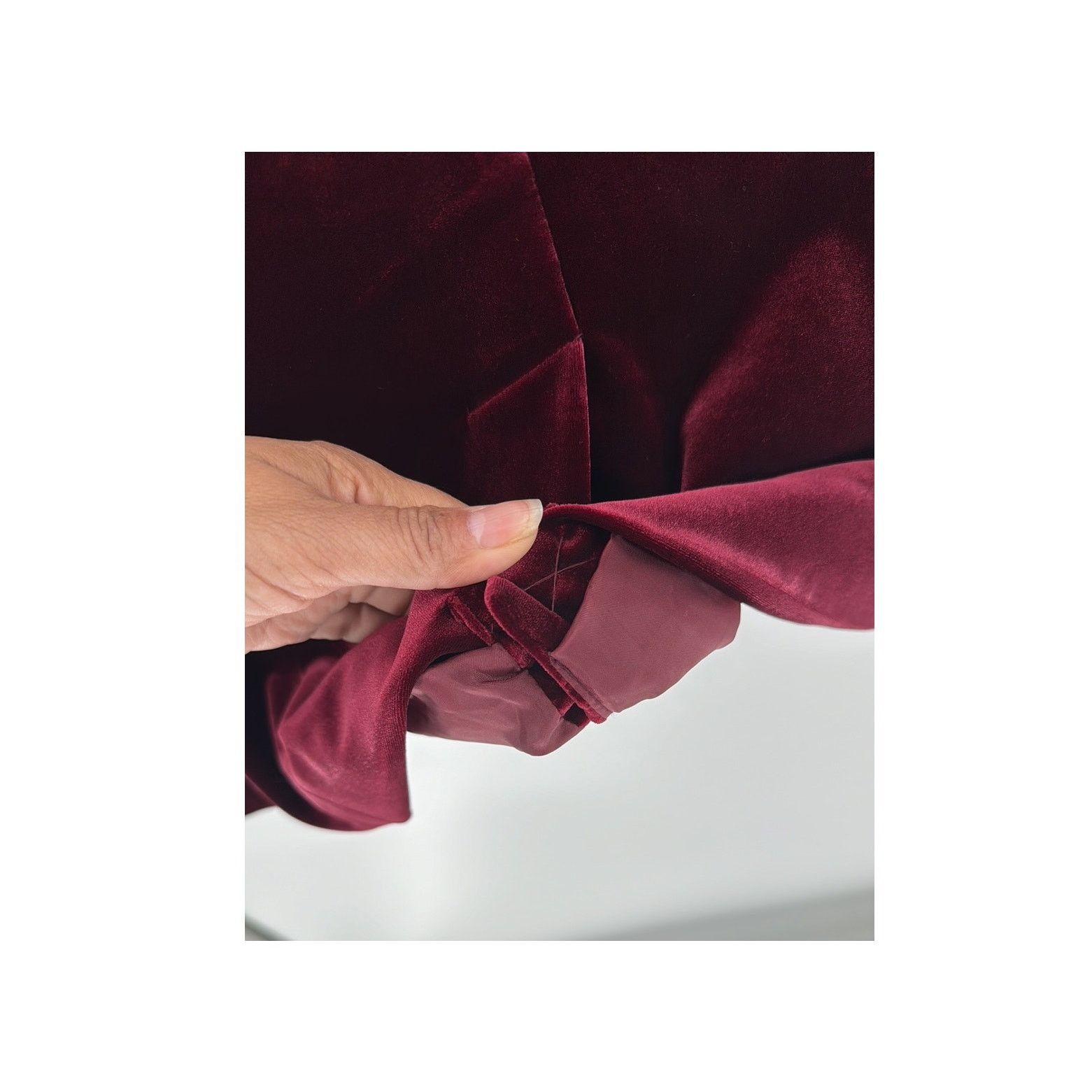 Other International Concepts maroon Velvet Blazer holiday size XXL Size XXL / US 16-18 / IT 52-54 - 7 Thumbnail