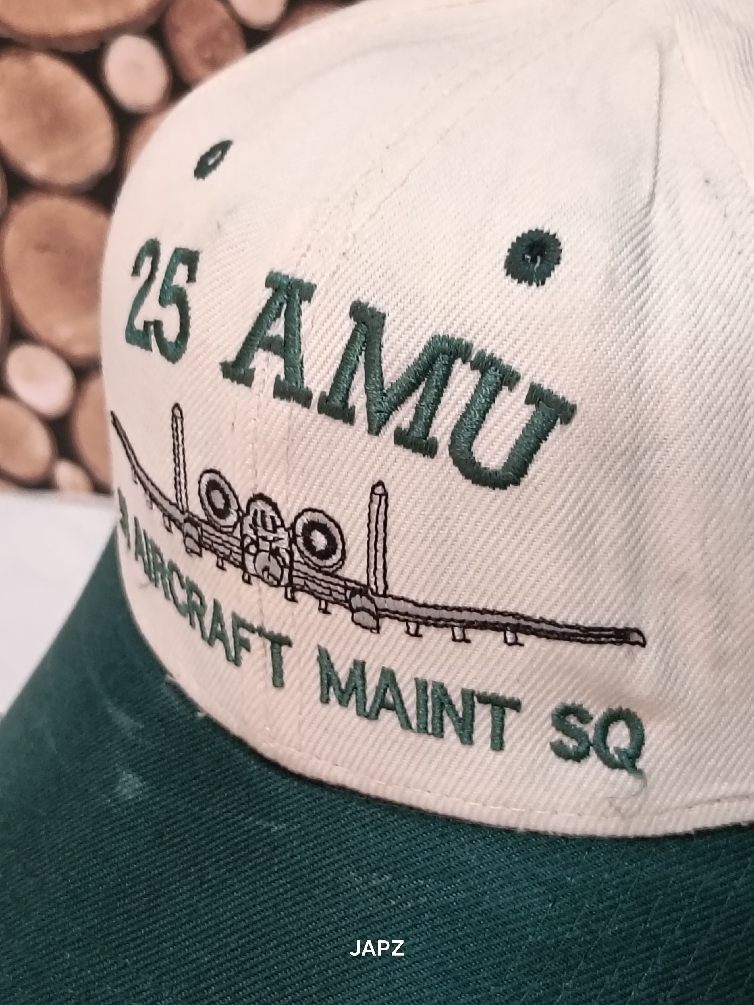Vintage Rare usaf squadron 25 amu A10 warthog caps vintage Size ONE SIZE - 5 Thumbnail