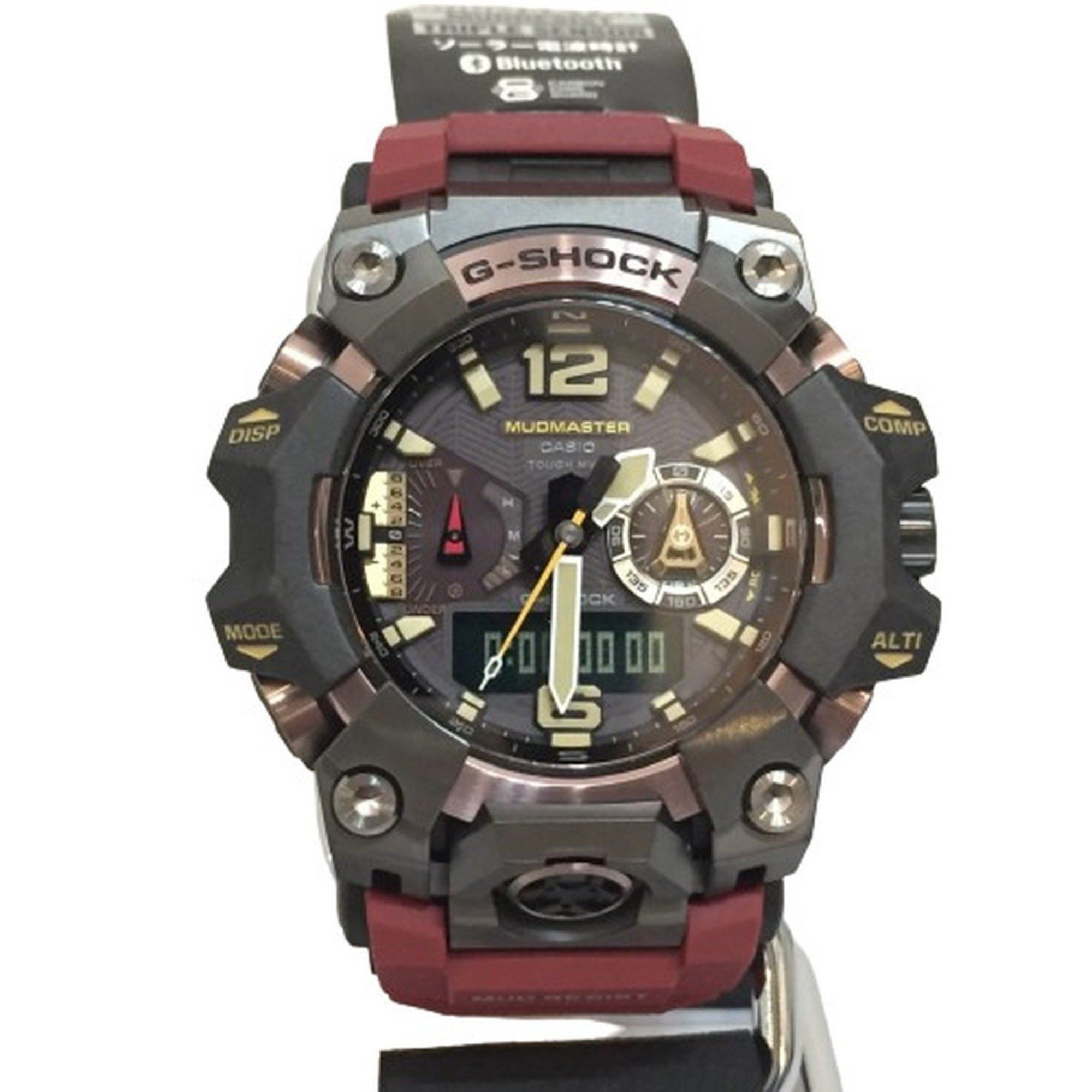 image of Casio G-Shock Gwg-B1000-1Jf Mudmaster Radio Solar Tough Ana-Digi Master Of G Men's Watch It0Pcwc6Am