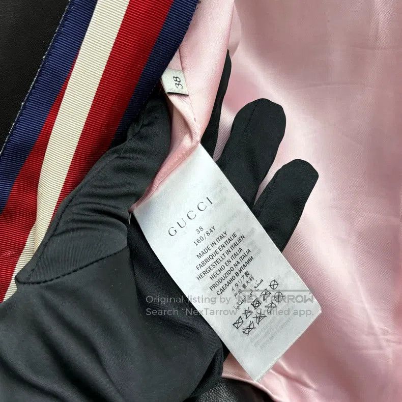 Gucci Gucci Black soft sheepskin jacket Size XS / US 0-2 / IT 36-38 - 8 Thumbnail