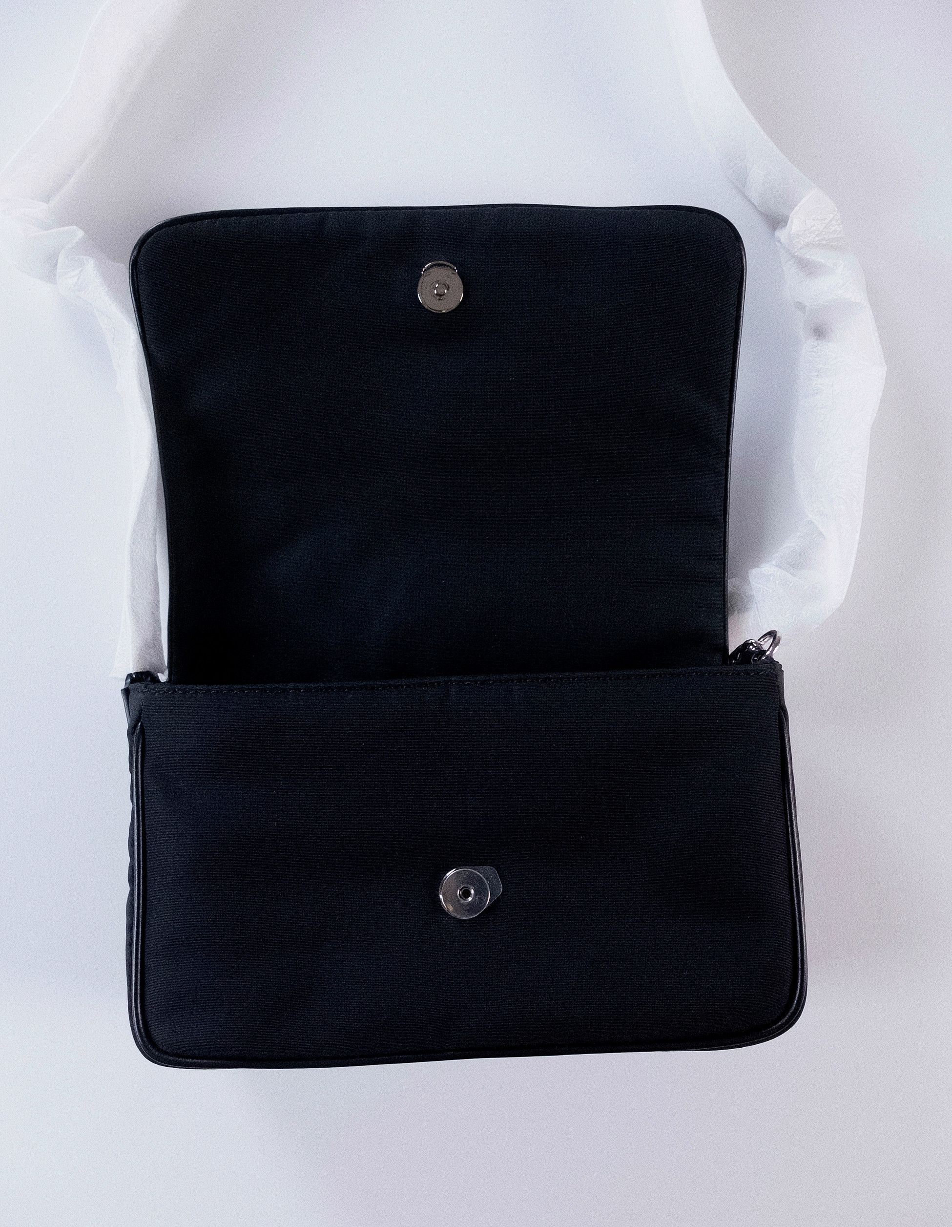 Alexander McQueen ALEXANDER MCQUEEN Skull Black nylon Graffiti logo bag Size ONE SIZE - 11 Thumbnail