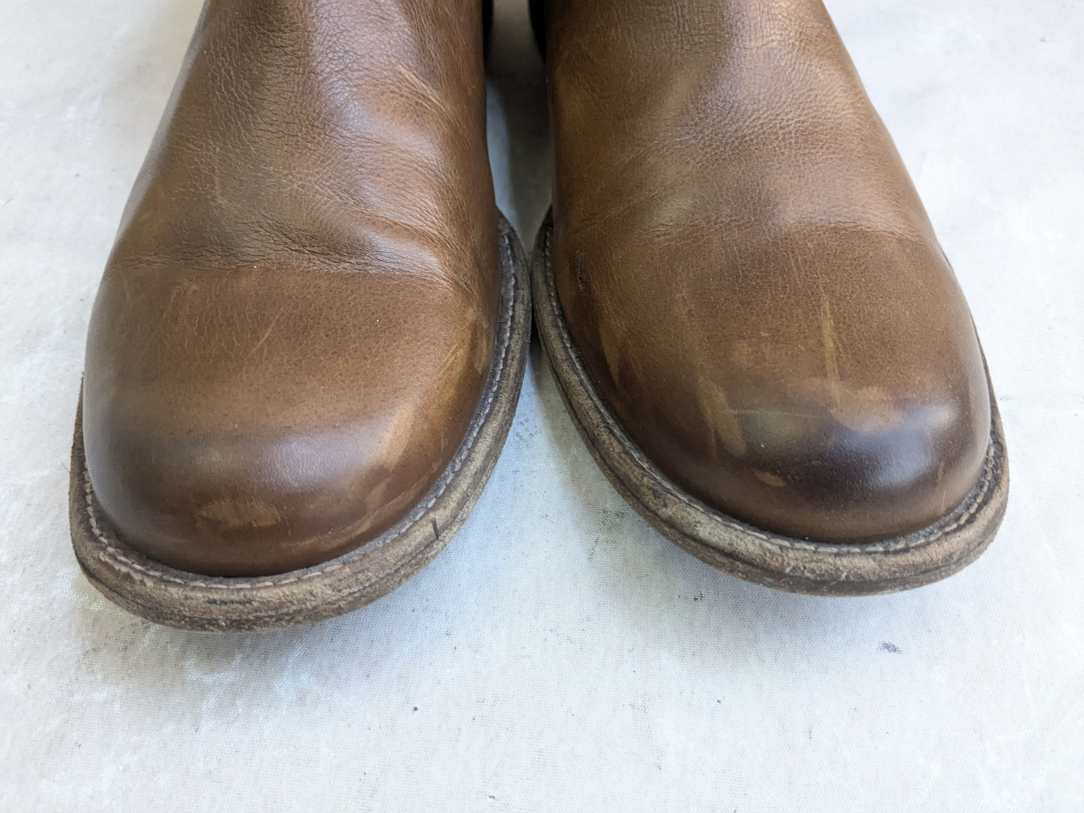 Frye Frye Harness Boots Brown Leather 11 D Leather Buckle Size US 11 / EU 44 - 4 Thumbnail