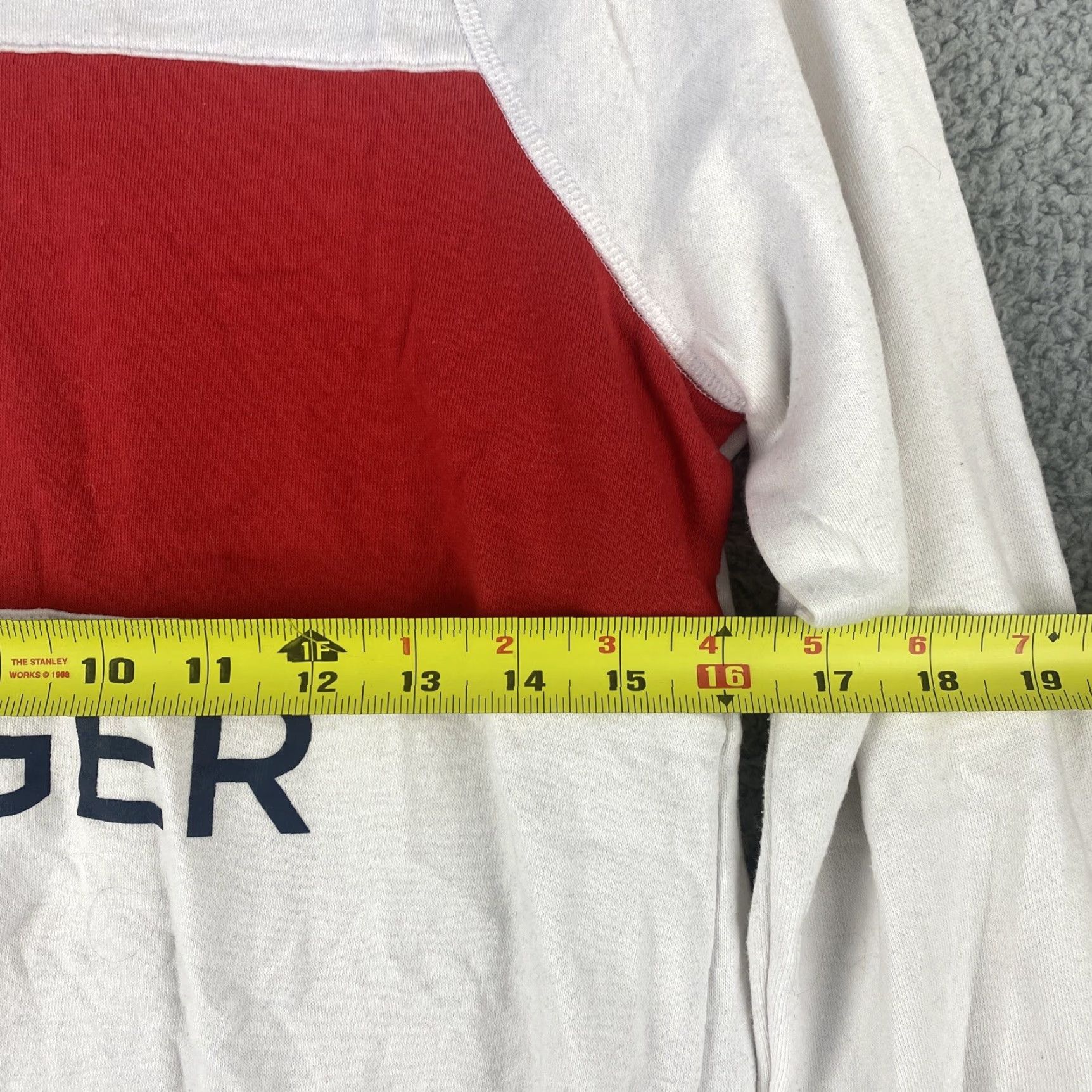 Tommy Hilfiger TOMMY HILFIGER Sweater Shirt Women Cotton Striped Pullover Long Sleeve Sz S Blue White Red USA Pattern Knit Pullover Casual Vintage: No Size S / US 4 / IT 40 - 5 Thumbnail