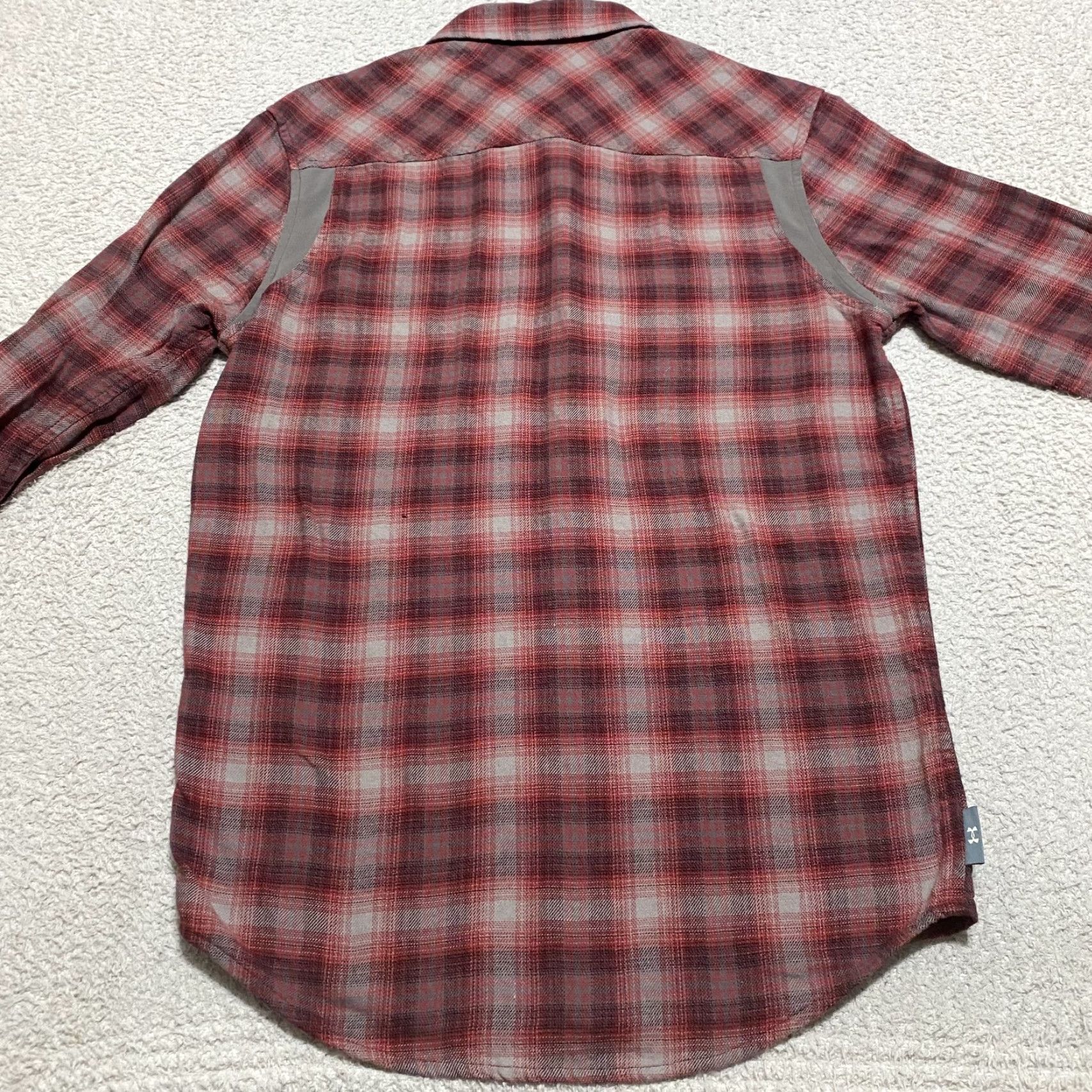 Under Armour Under Armour Shirt Mens Small Multicolor Plaid Long Sleeve Snap Button-Front Size US S / EU 44-46 / 1 - 2 Thumbnail