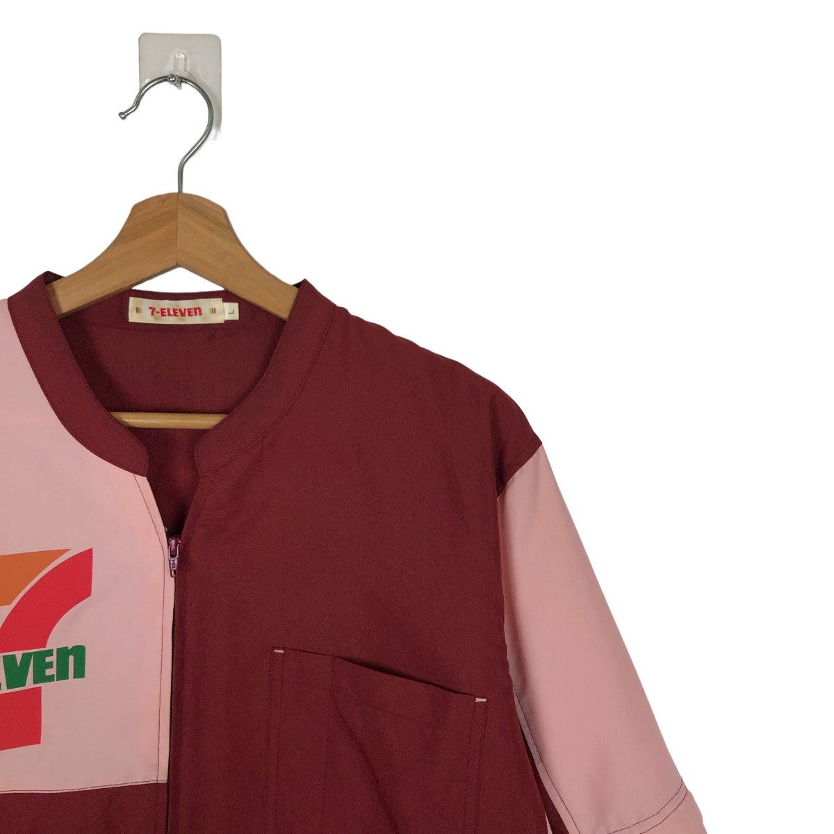 Japanese Brand VINTAGE WORK JACKET 7 - ELEVEN BIG LOGO Size US M / EU 48-50 / 2 - 5 Thumbnail