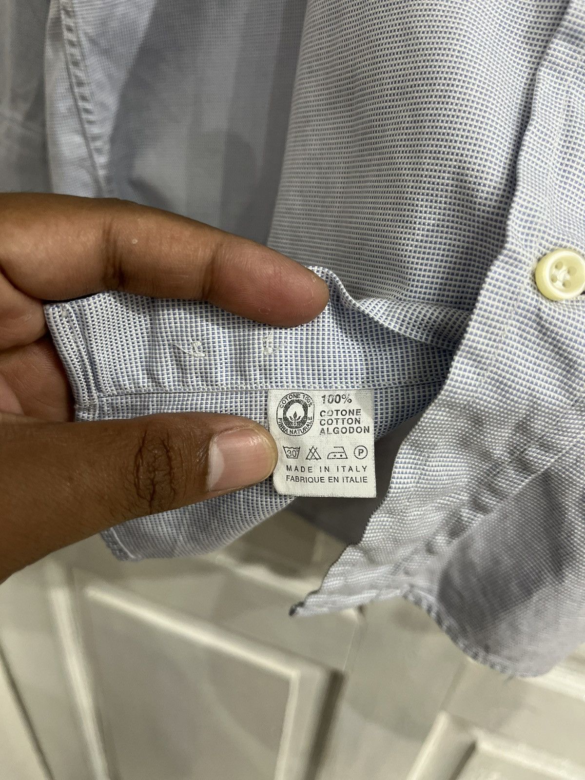 Other Button up shirt Inhale + Exhale Made Italy Size US S / EU 44-46 / 1 - 4 Thumbnail