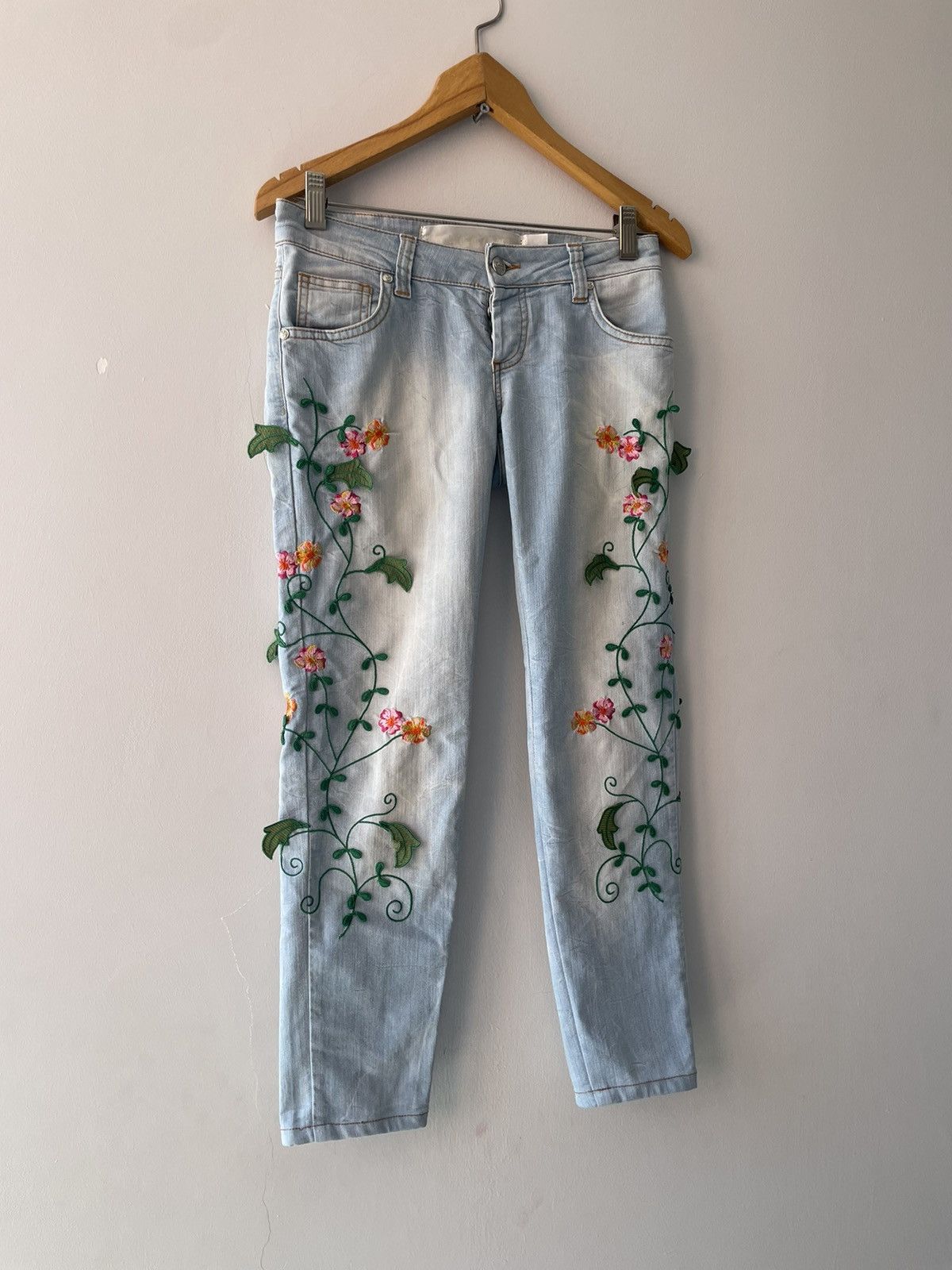 Vintage Parisian jean Size 24" / US 00 / IT 34 - 3 Thumbnail