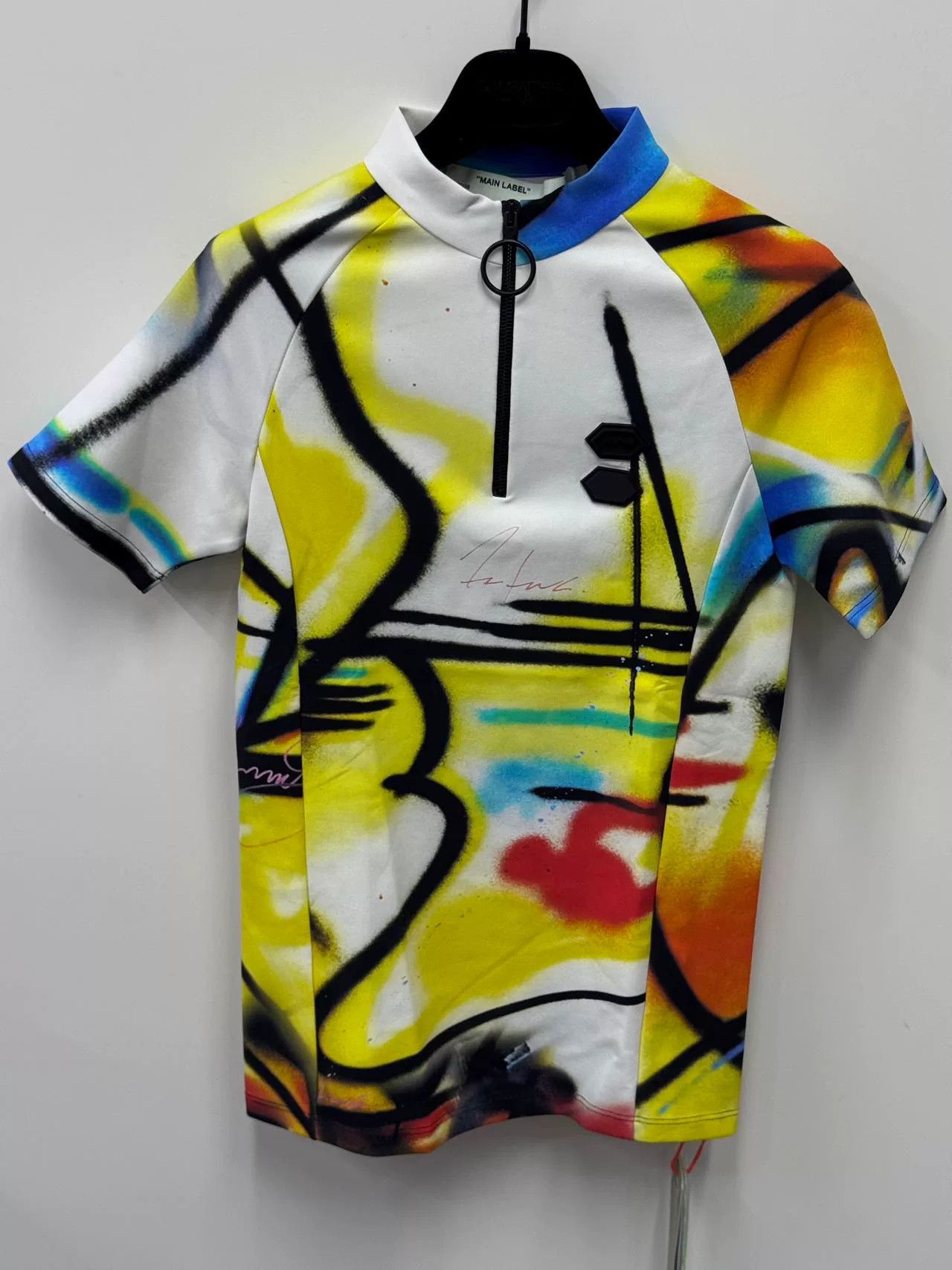 Japanese Brand OFF WHITE Cycling Jersey Size US S / EU 44-46 / 1 - 1 Thumbnail